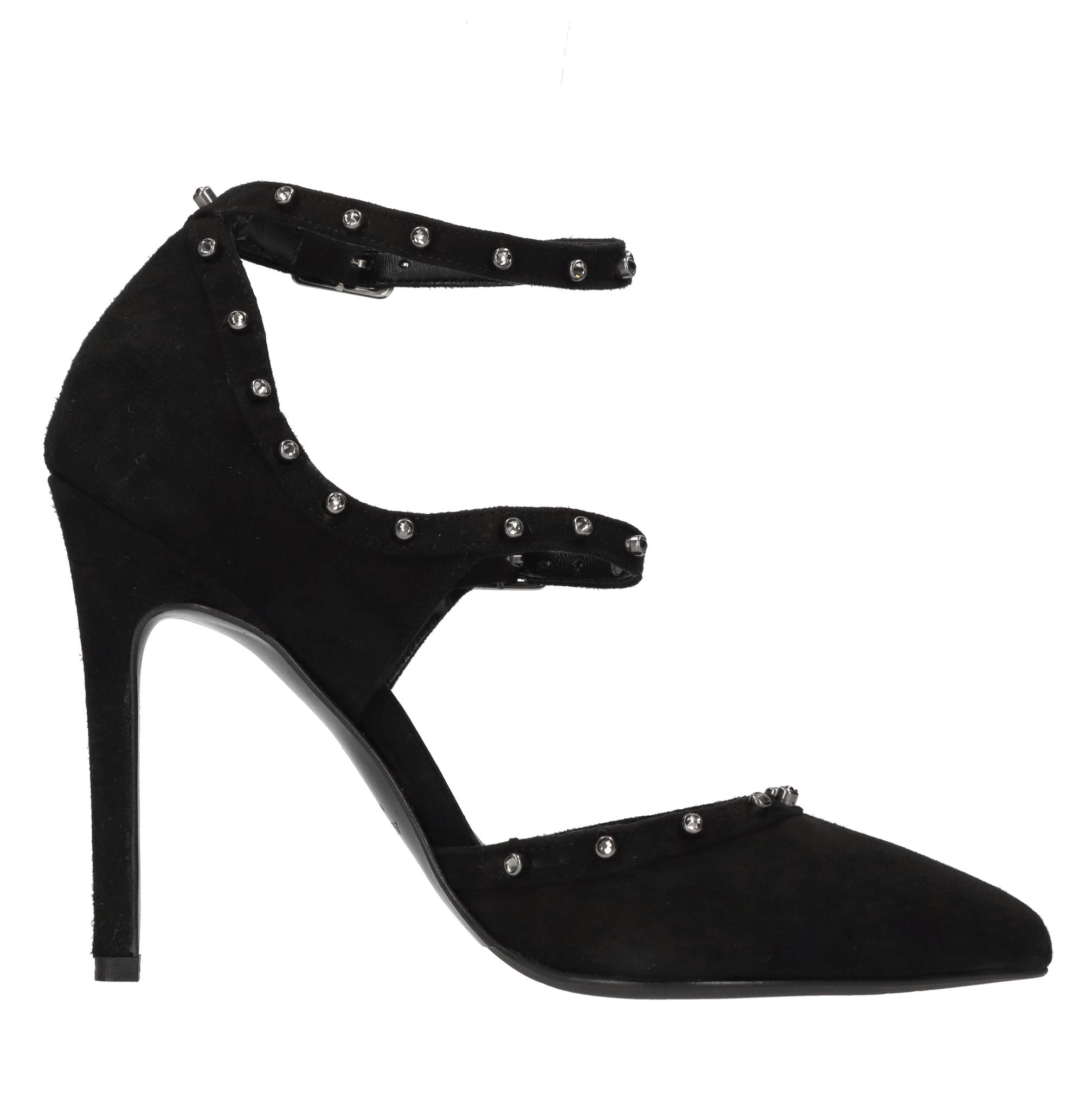 Albano Chaussures avec talon noir