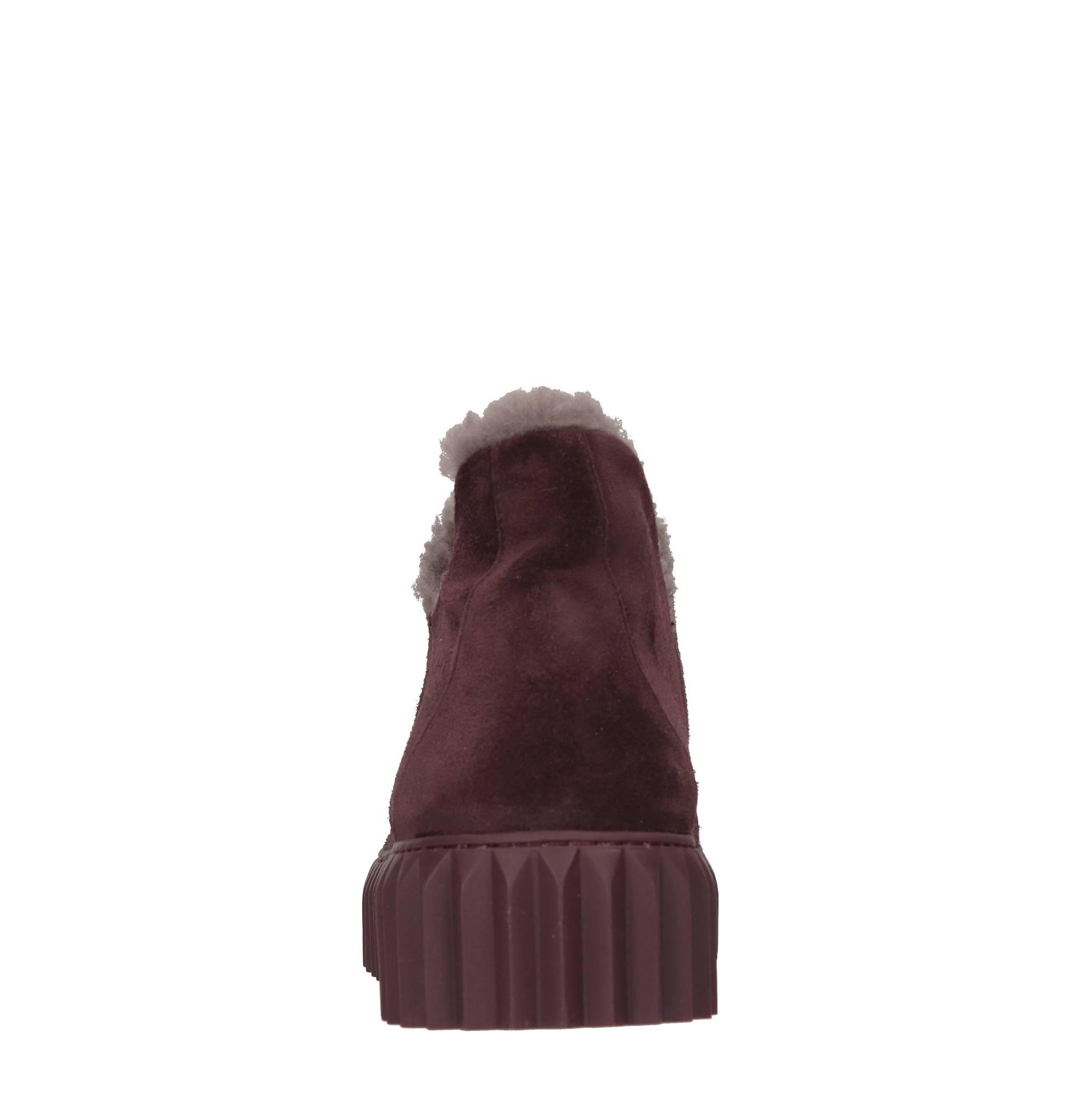 Voile Blanche Stivali Bordeaux