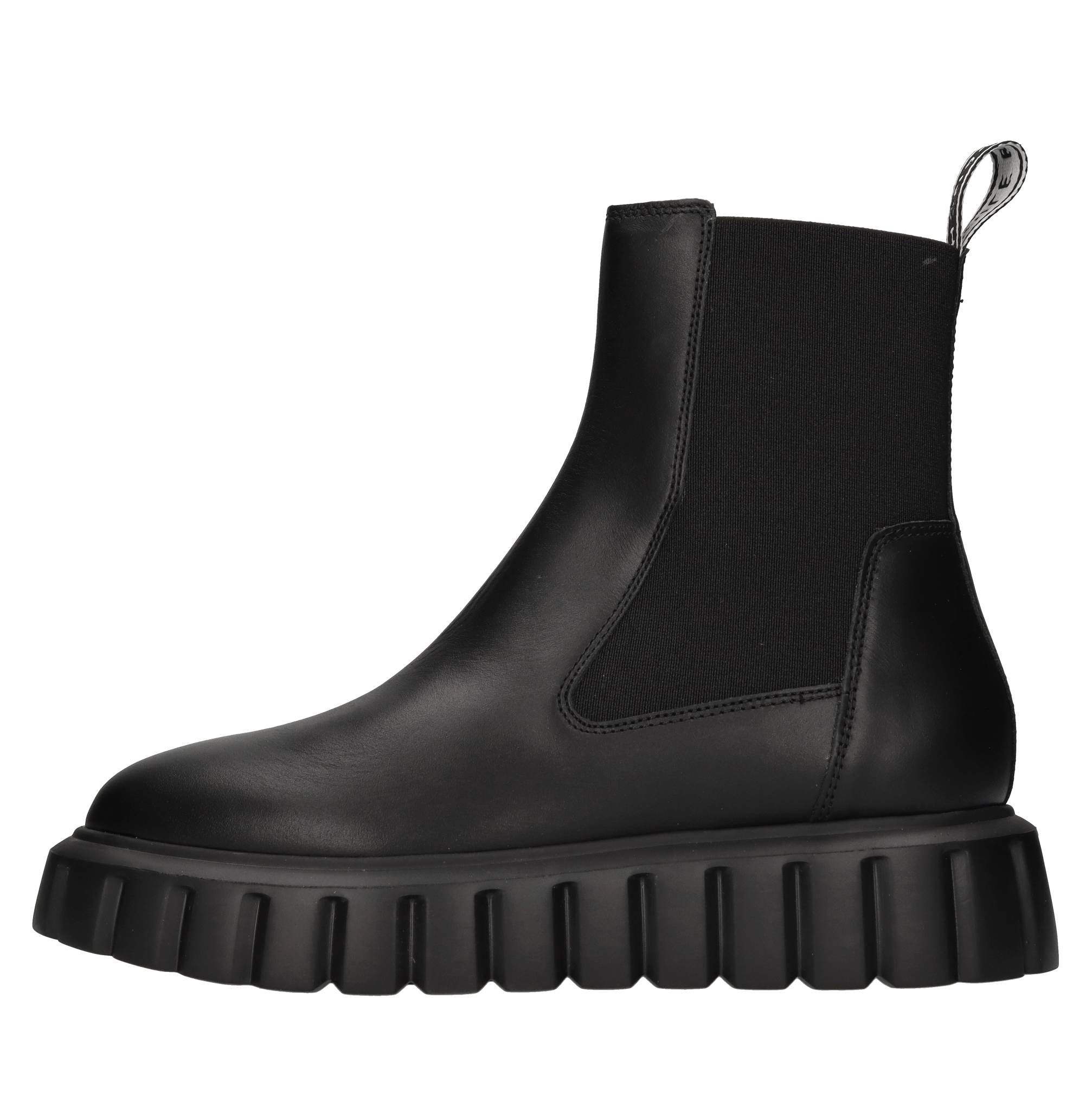 Voile Blanche Botas Negro