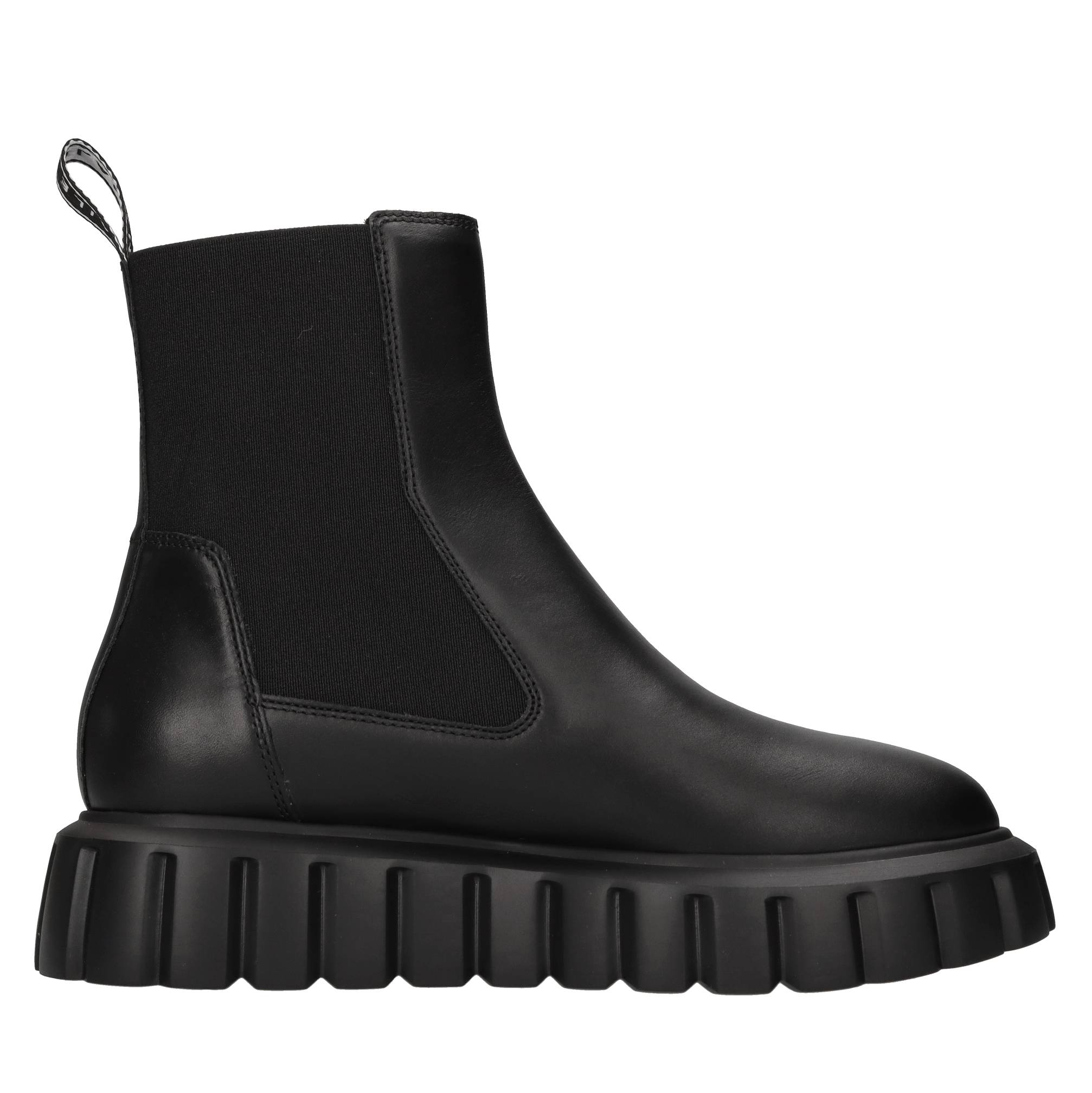 Voile Blanche Botas Negro