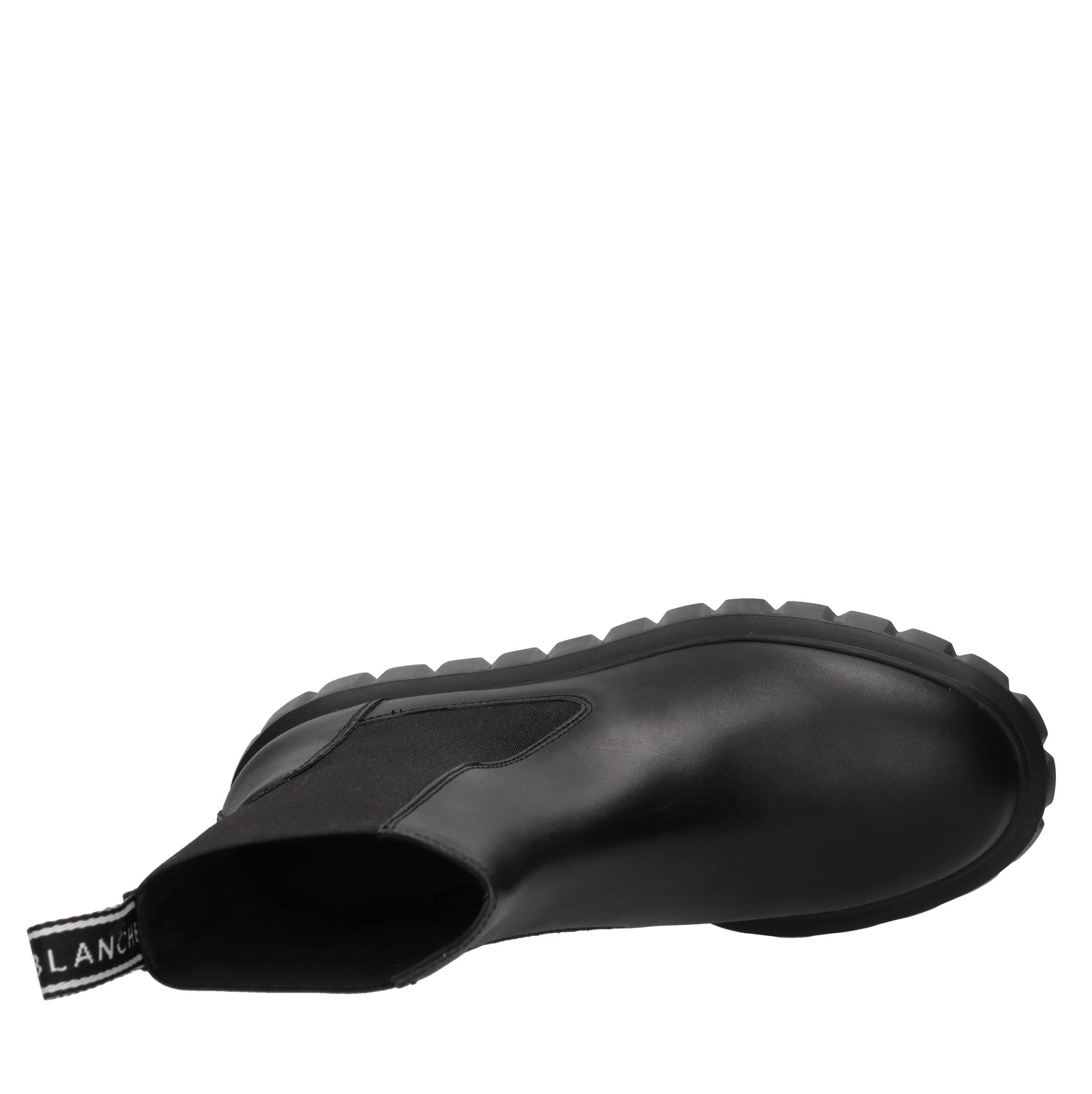 Voile Blanche Botas Negro