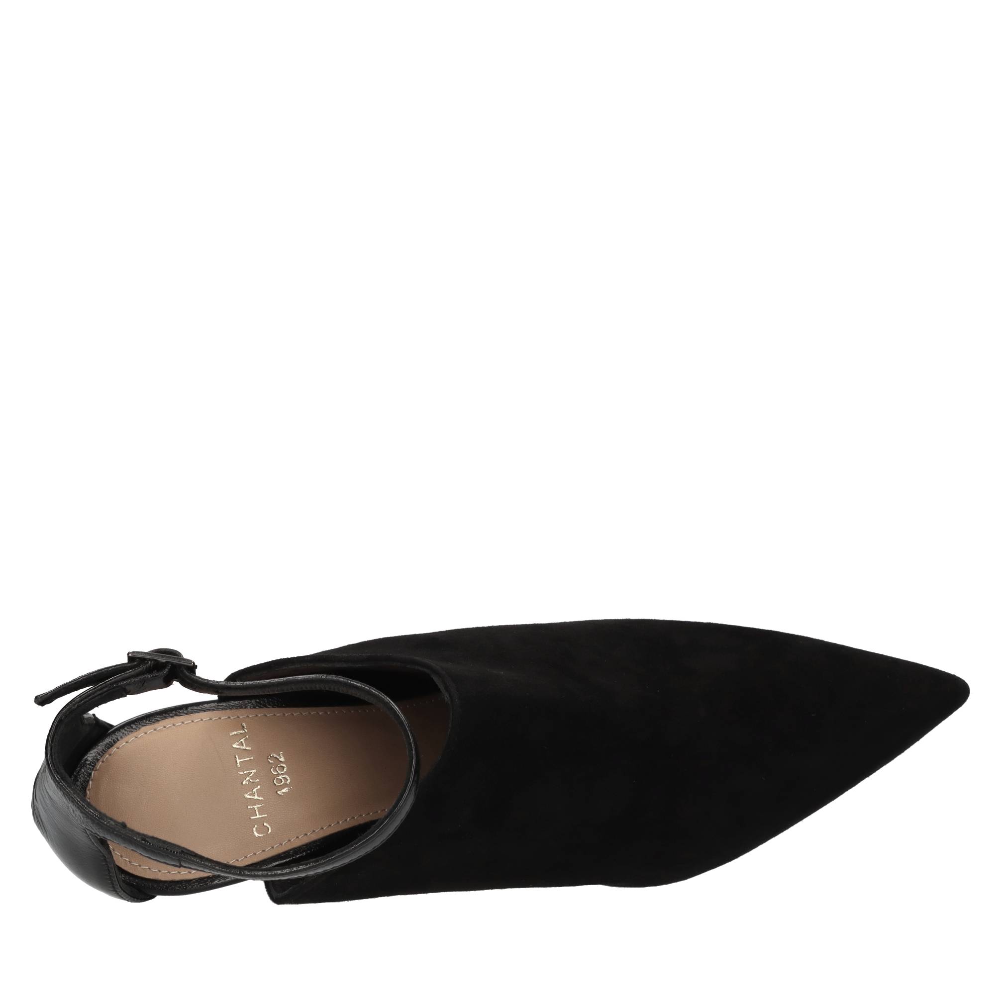 Chantal Schoenen met zwarte hak