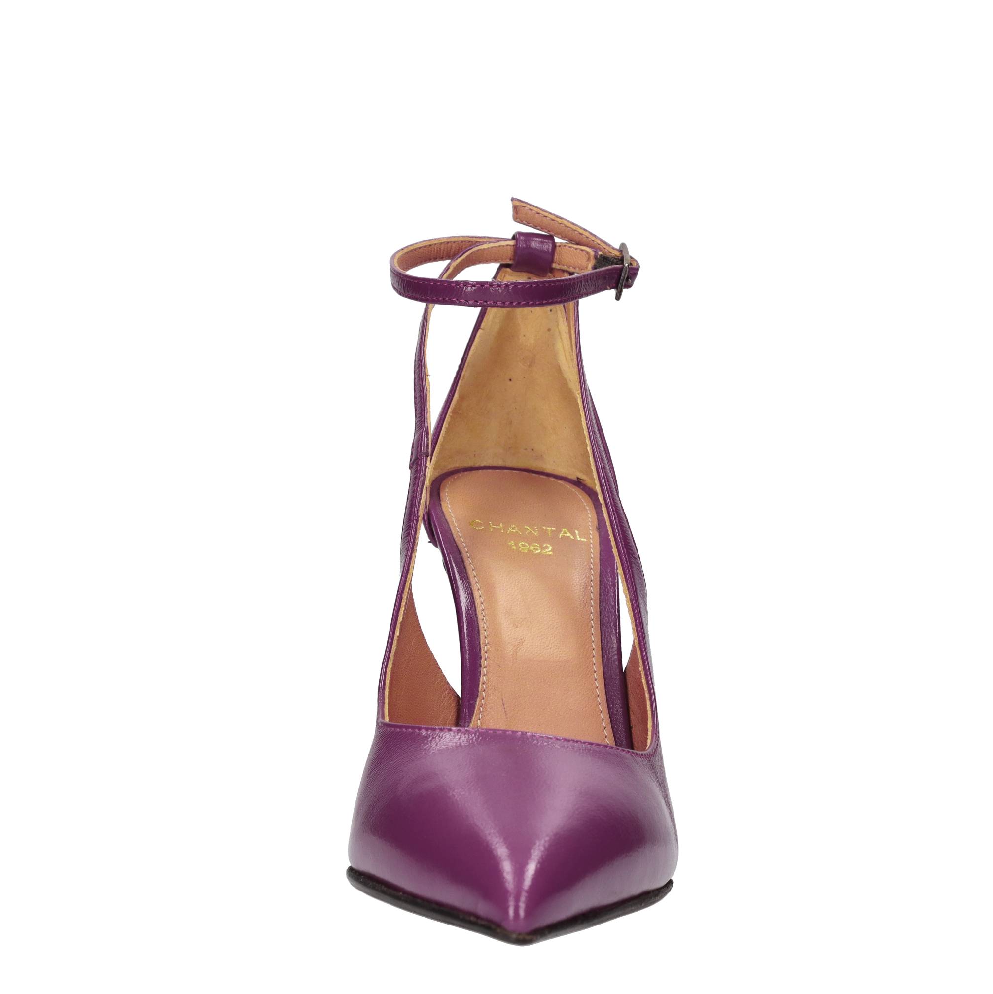 Chantal Scarpe con Tacco Viola