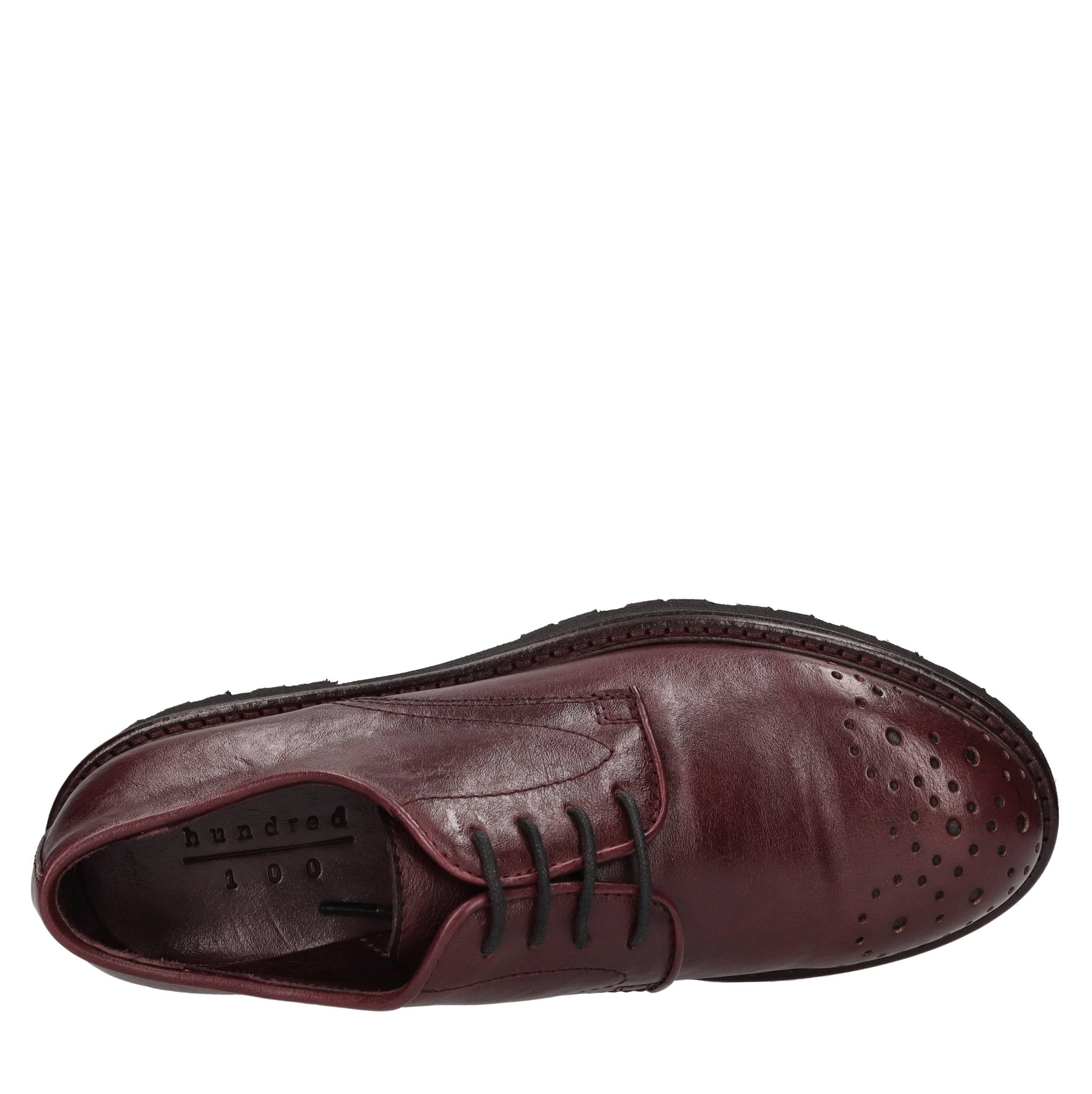 Hundred 100 Chaussure basse Bordeaux