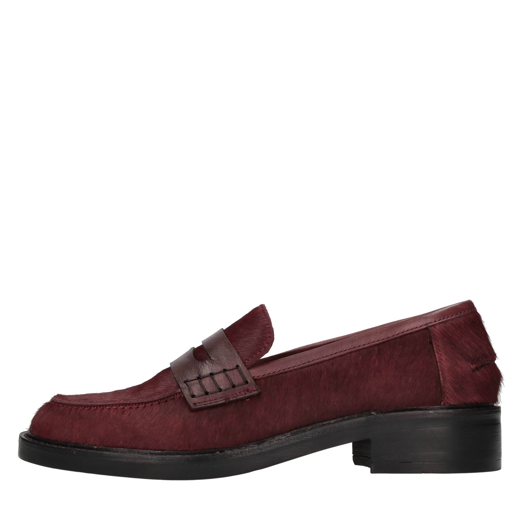 Emanuelle Vee Lage schoenen Bordeaux