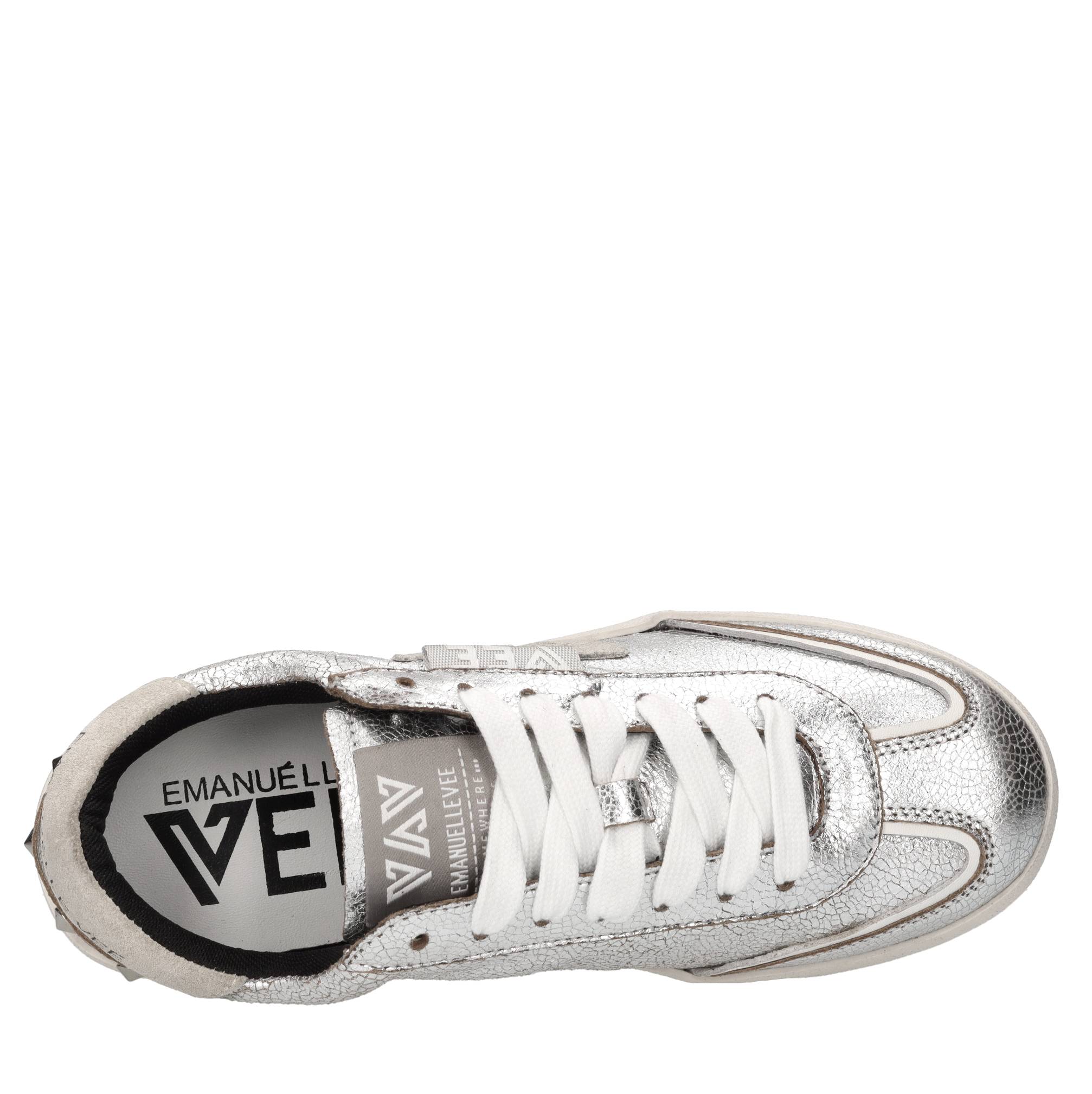 Emanuelle Vee Sneakers Argento