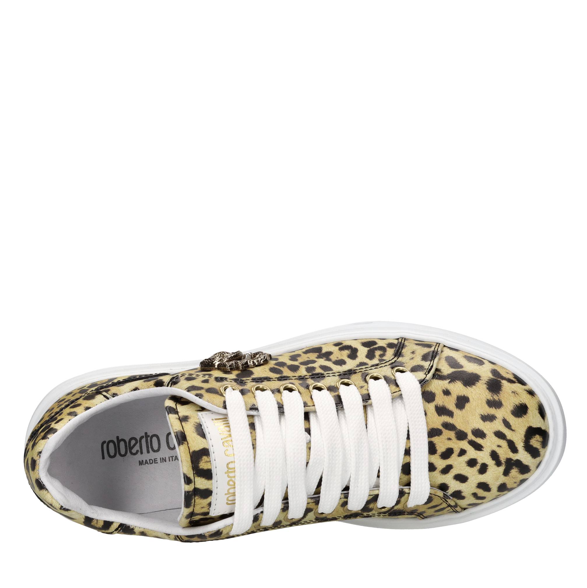 Roberto Cavalli Tier Turnschuhe