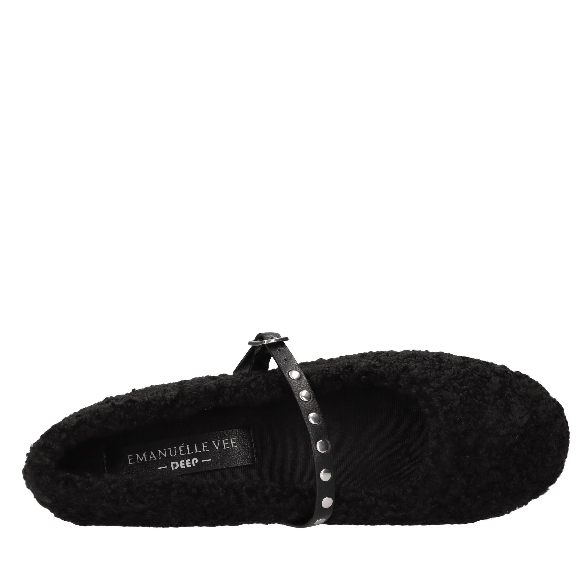 Emanuelle Vee Lage schoenen zwart