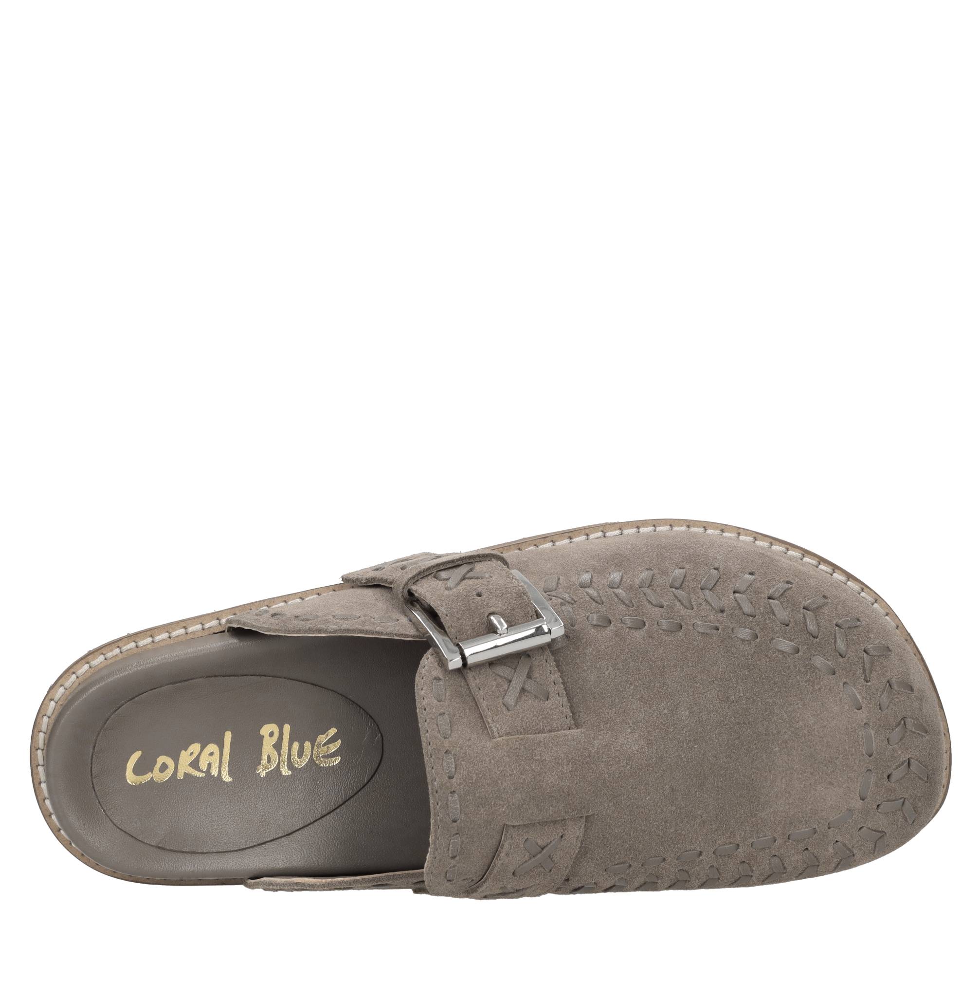 Coral Blue Sandalias Brown