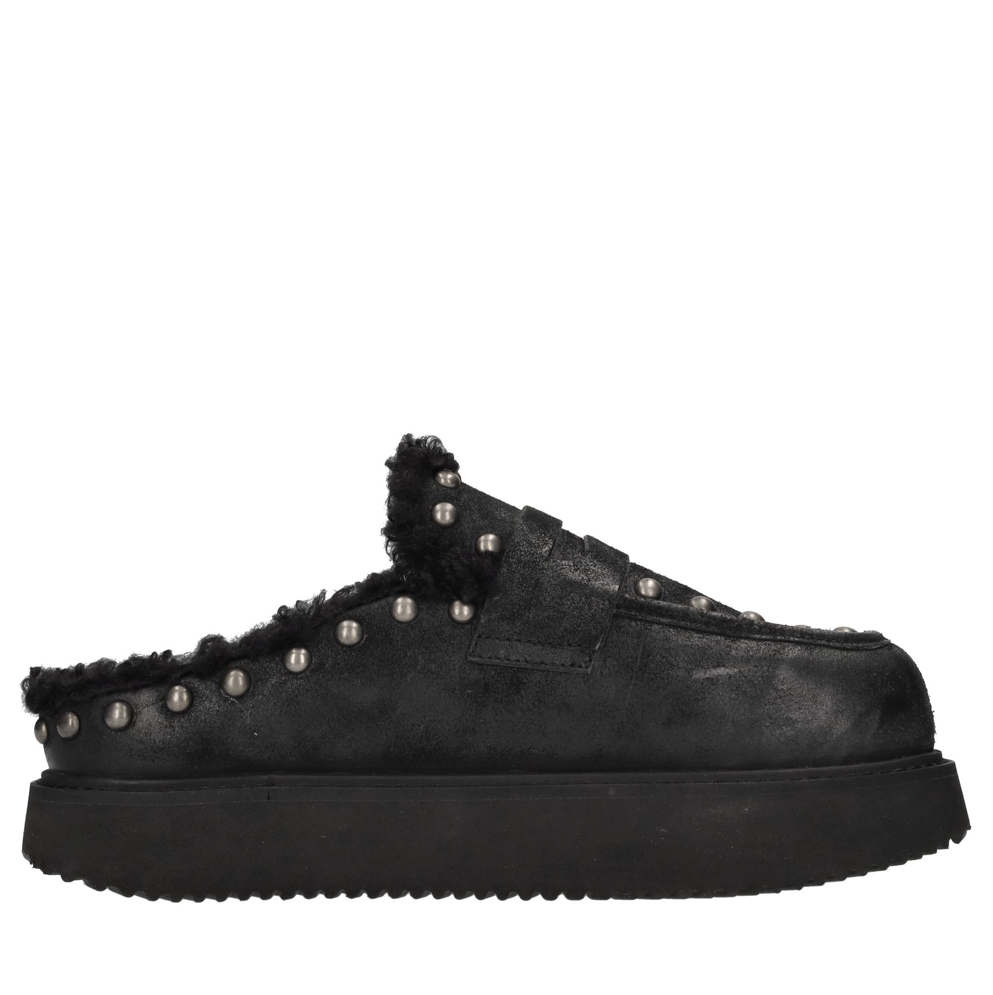Coral Blue Sandales Noir