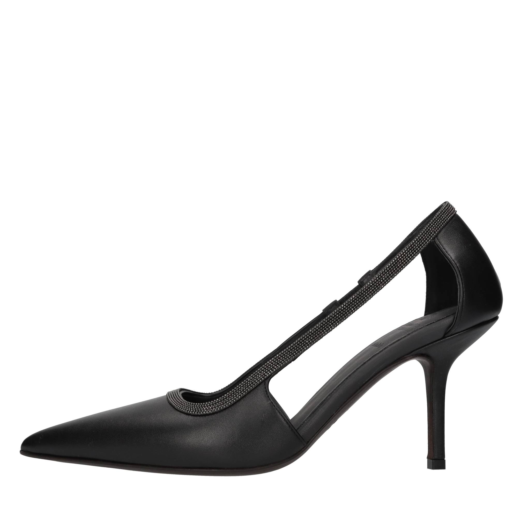 Brunello Cucinelli Scarpe con Tacco Nero