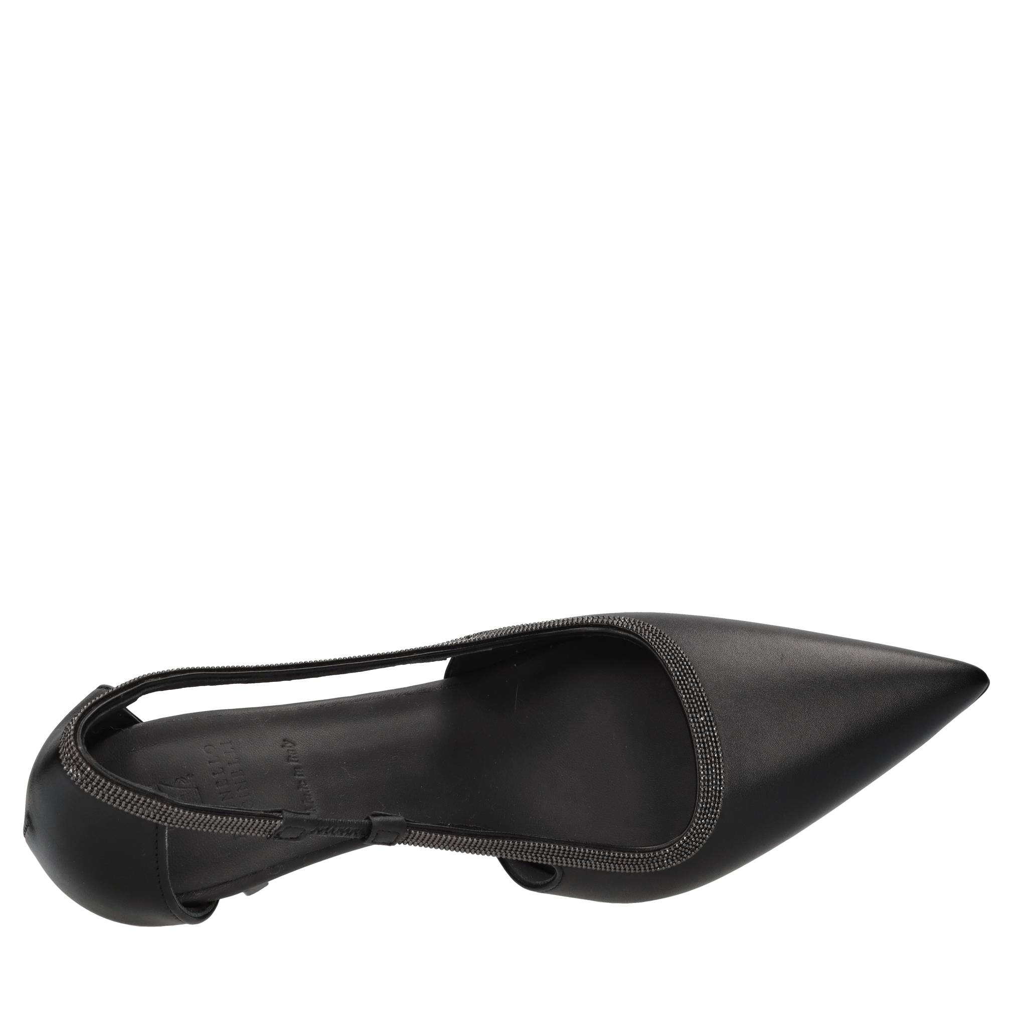 Brunello Cucinelli Scarpe con Tacco Nero