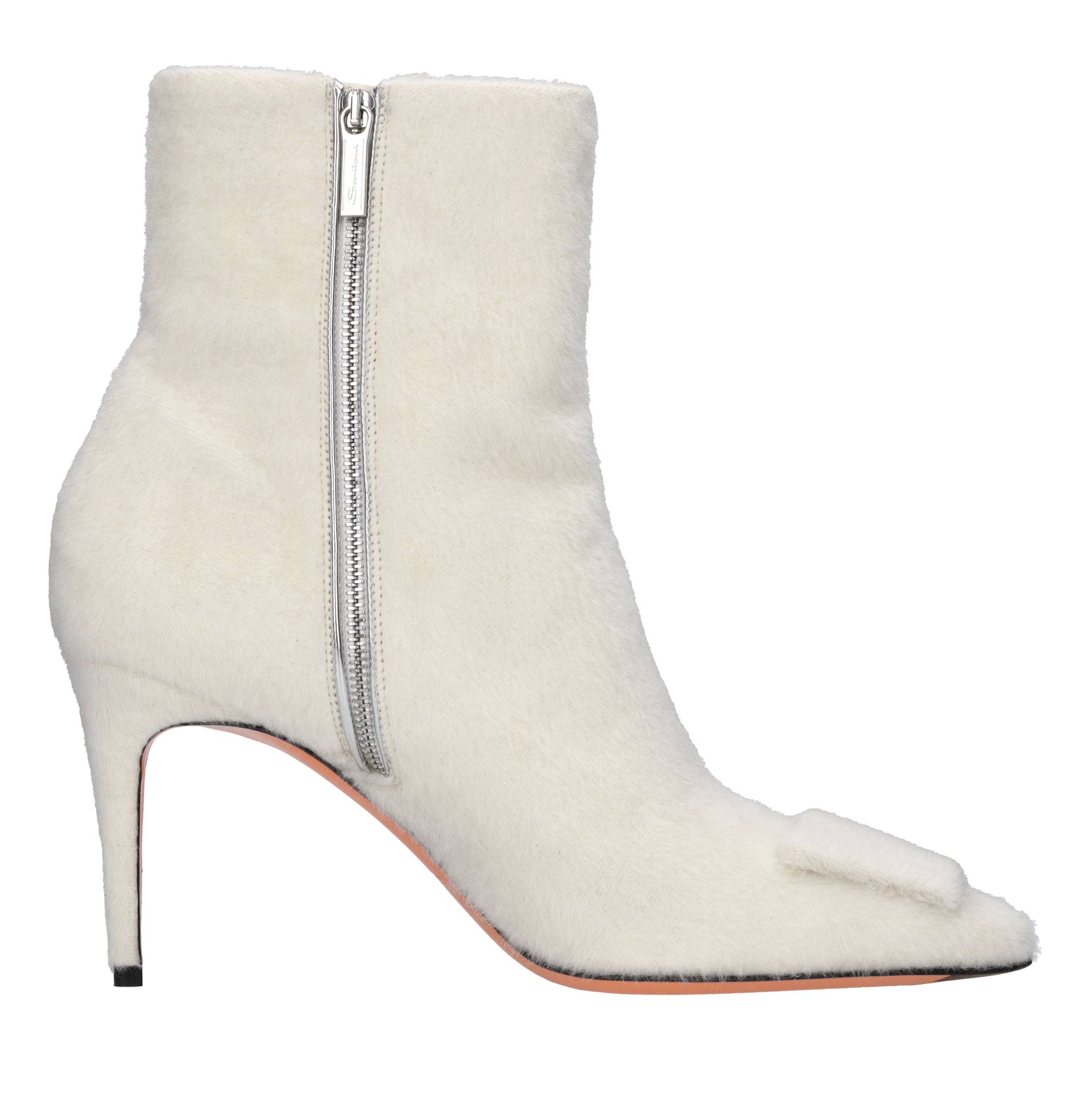 Santoni Bottes blanches