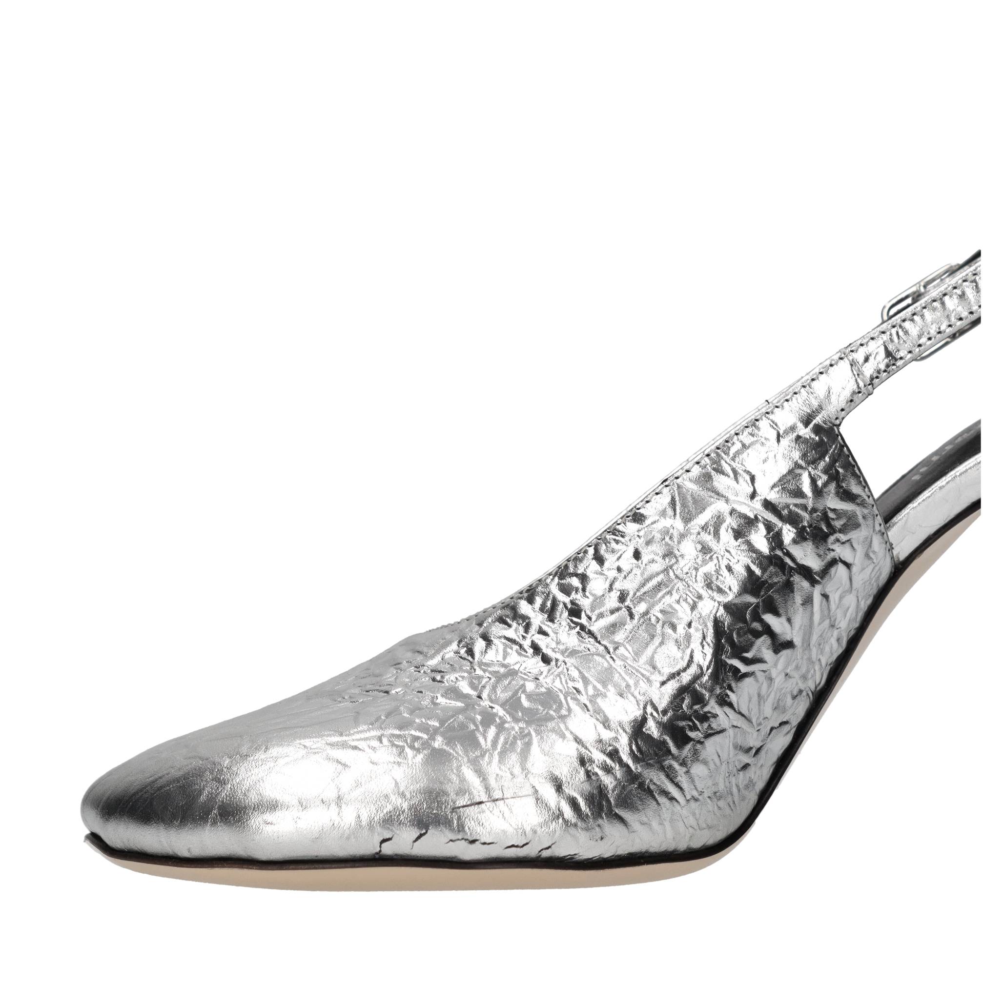 Coperni Scarpe con Tacco Argento