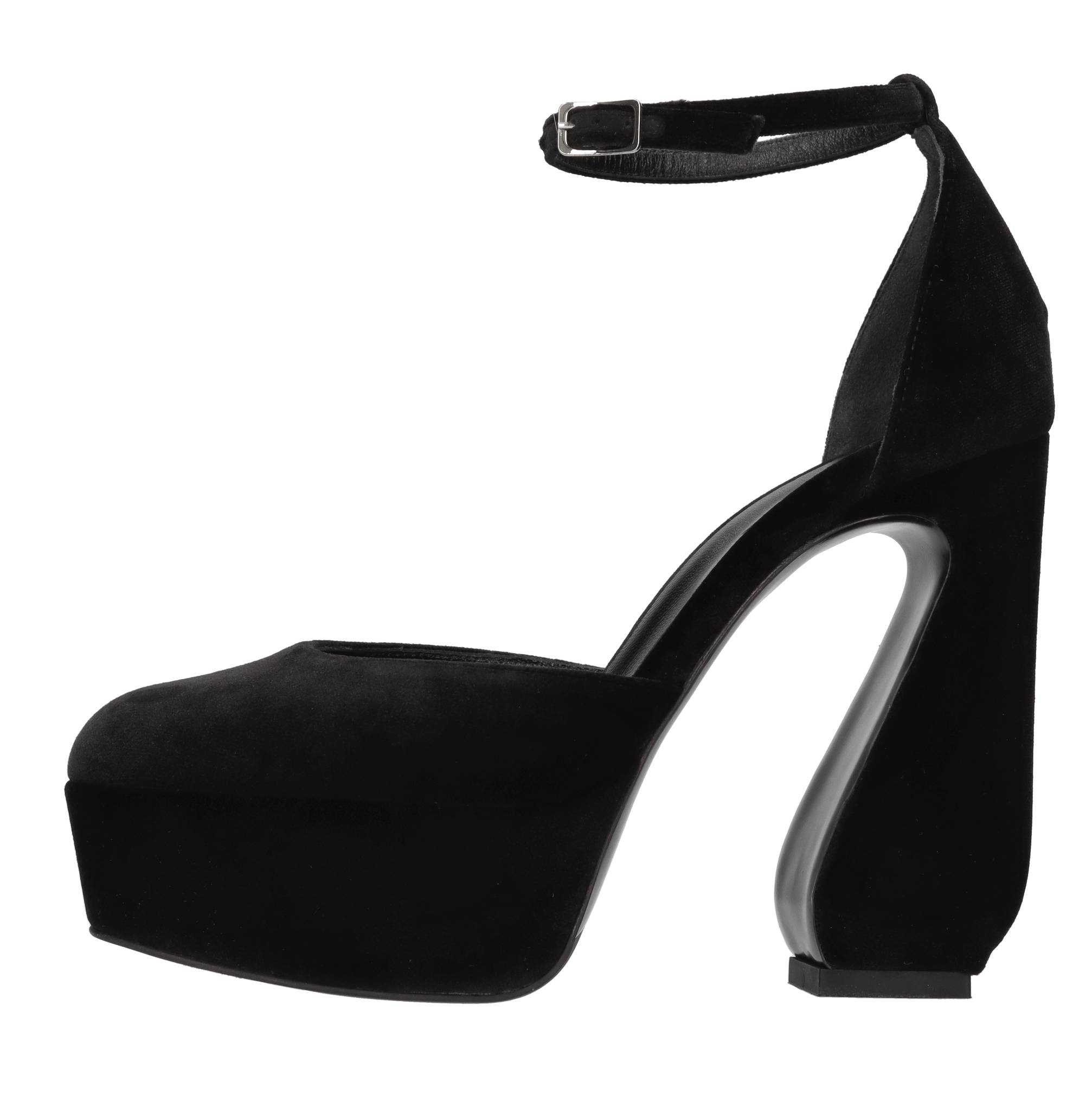 Si Rossi Chaussures avec talon noir