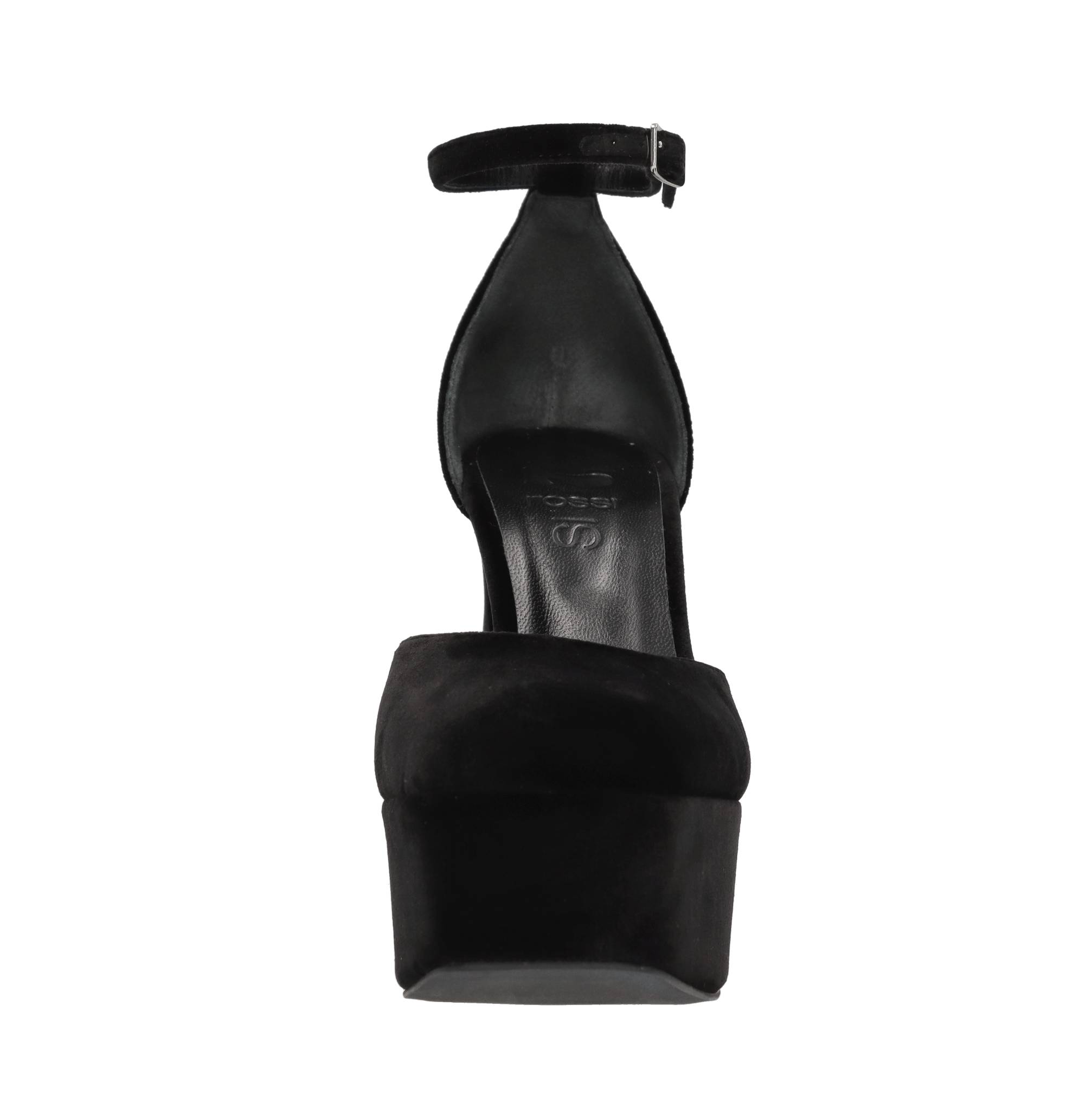 Si Rossi Chaussures avec talon noir