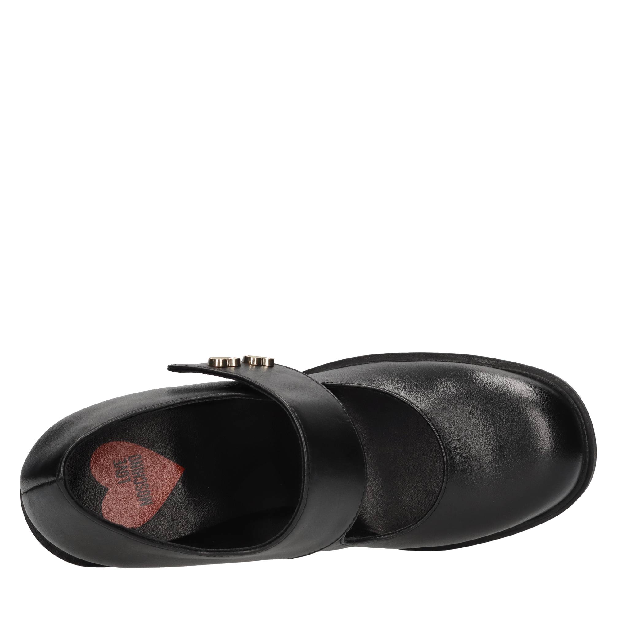 Love Moschino Schuhe mit schwarzem Absatz