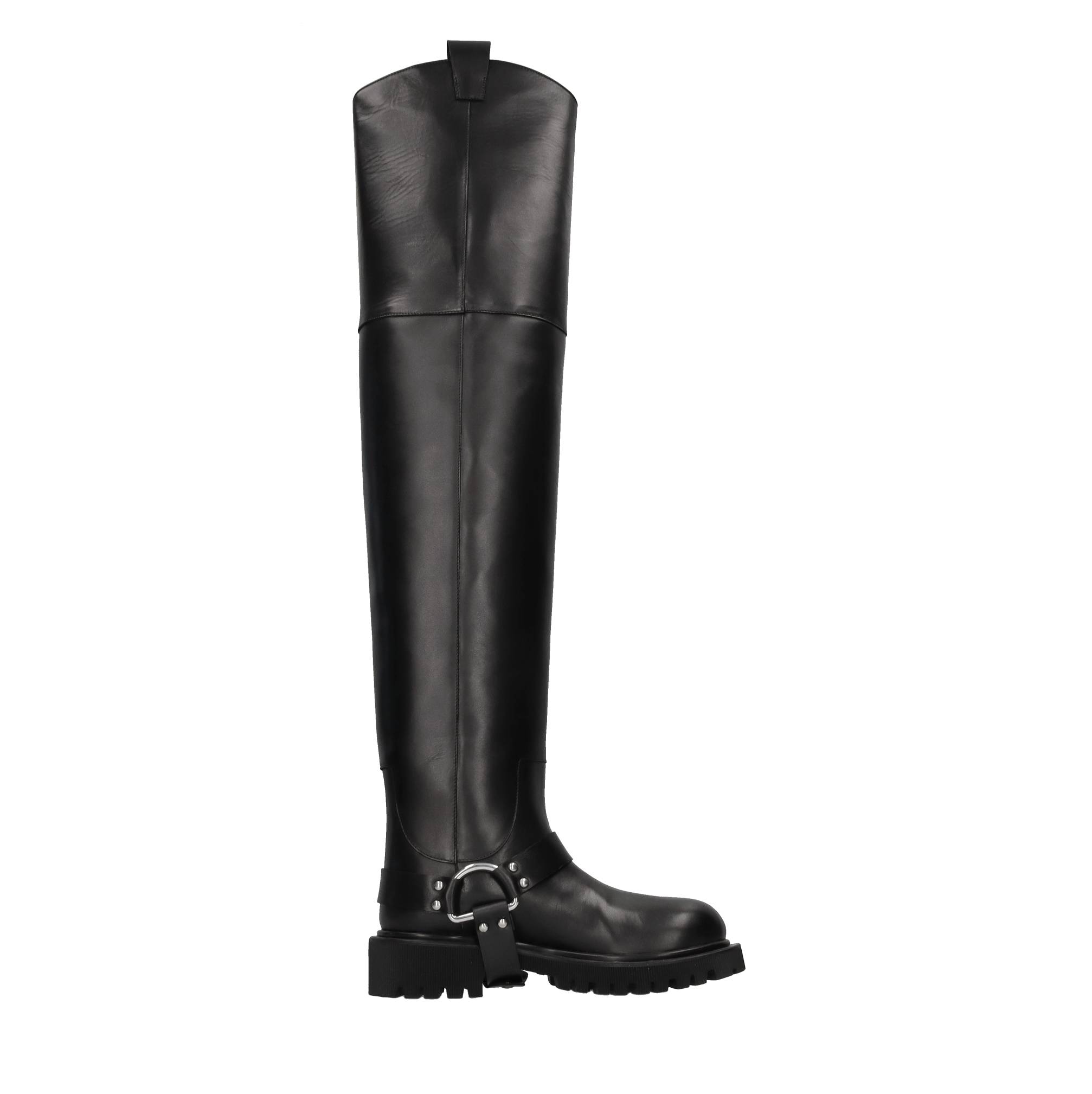 Msgm Botas Negro