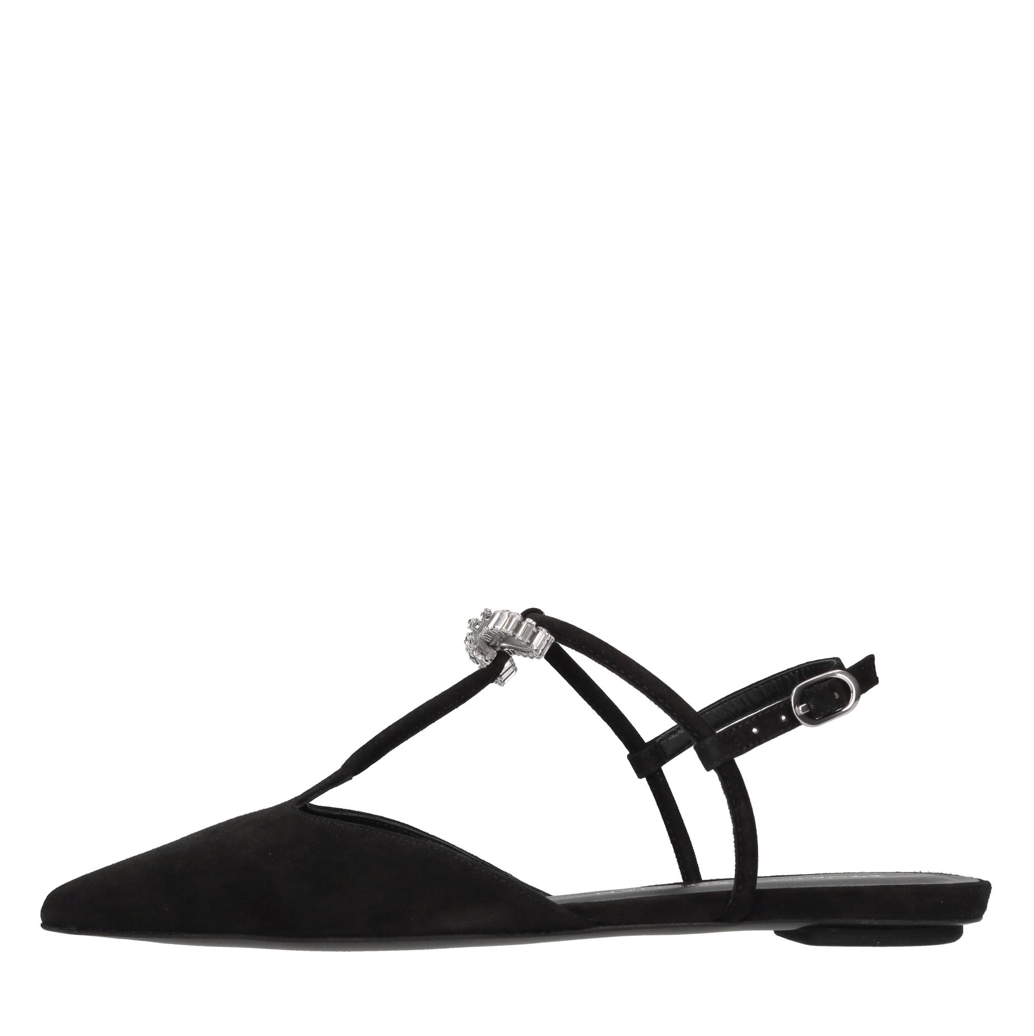 Stuart Weitzman Niedrig Schuhe Schwarz