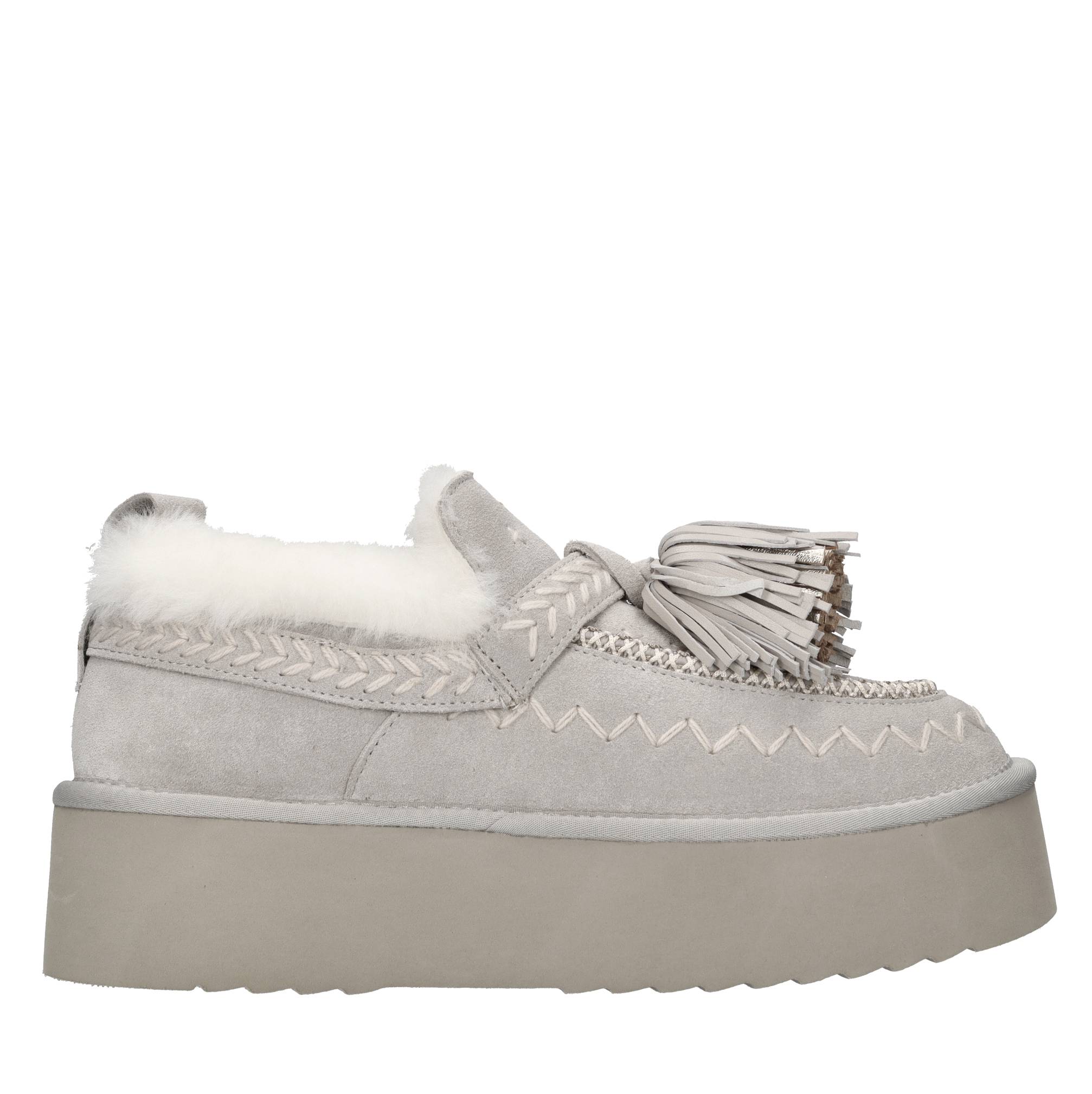 Elena Iachi Lage schoenen Grijs