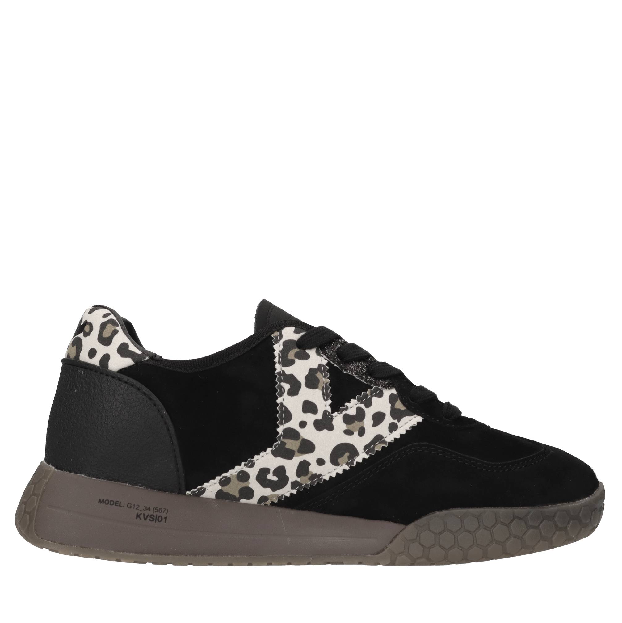 Keh Noo Schwarze Sneaker