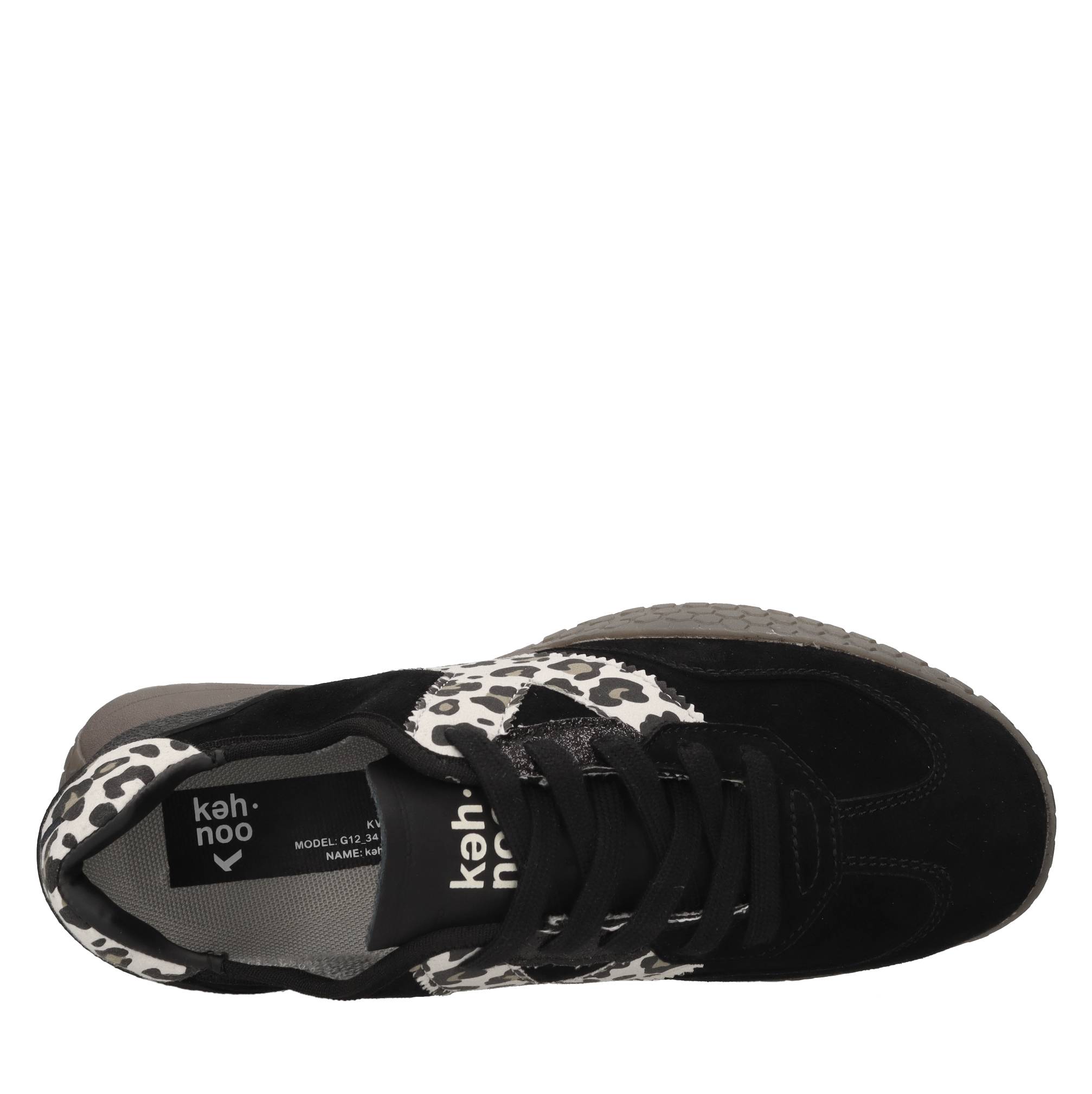 Keh Noo Schwarze Sneaker