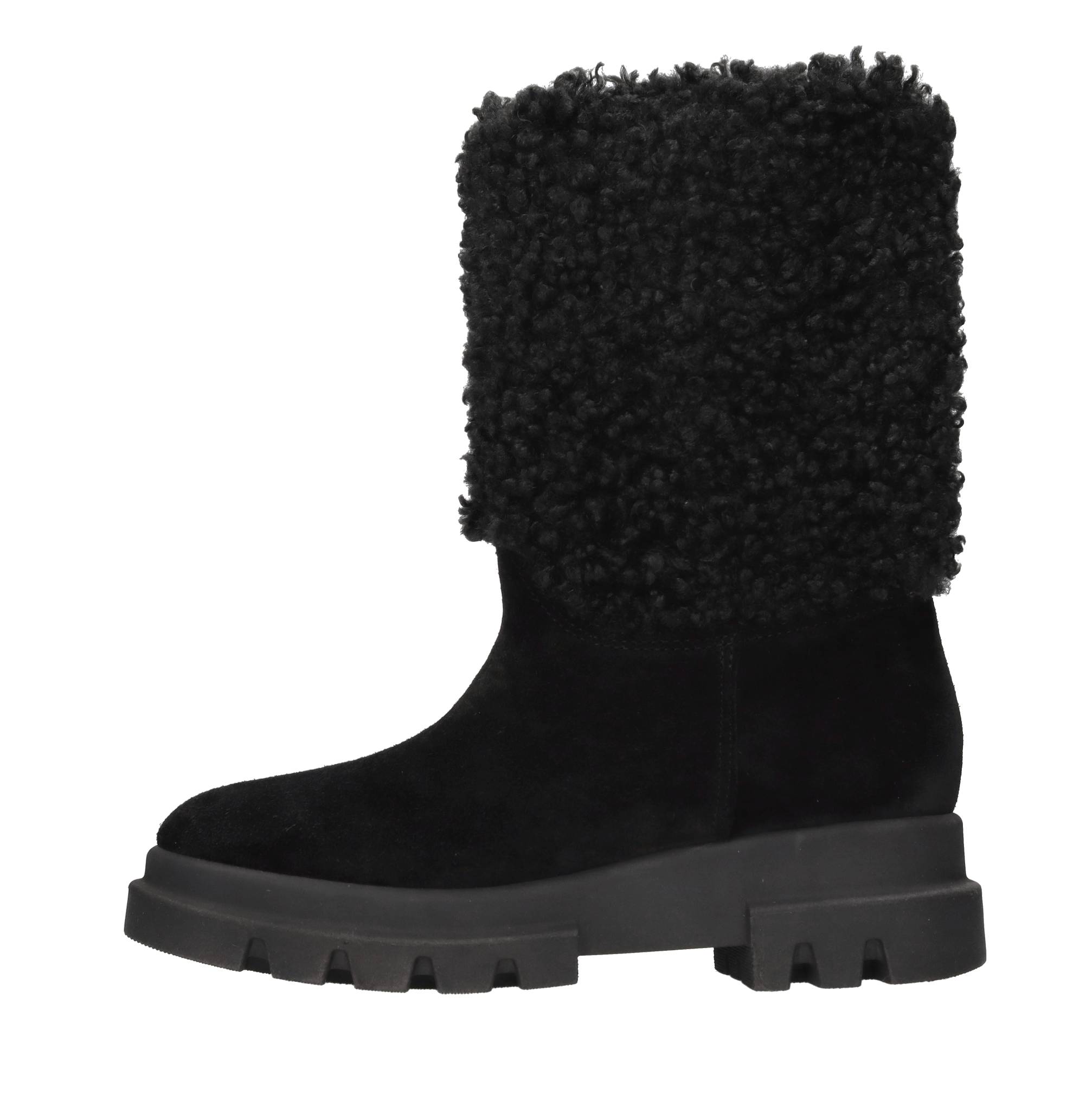 Lorenzo Mari Stiefel schwarz