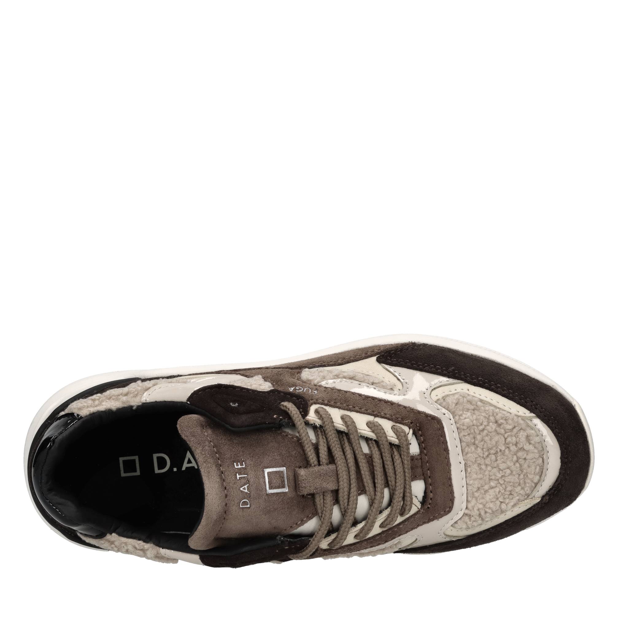 D.A.T.E. Sneakers Marrone