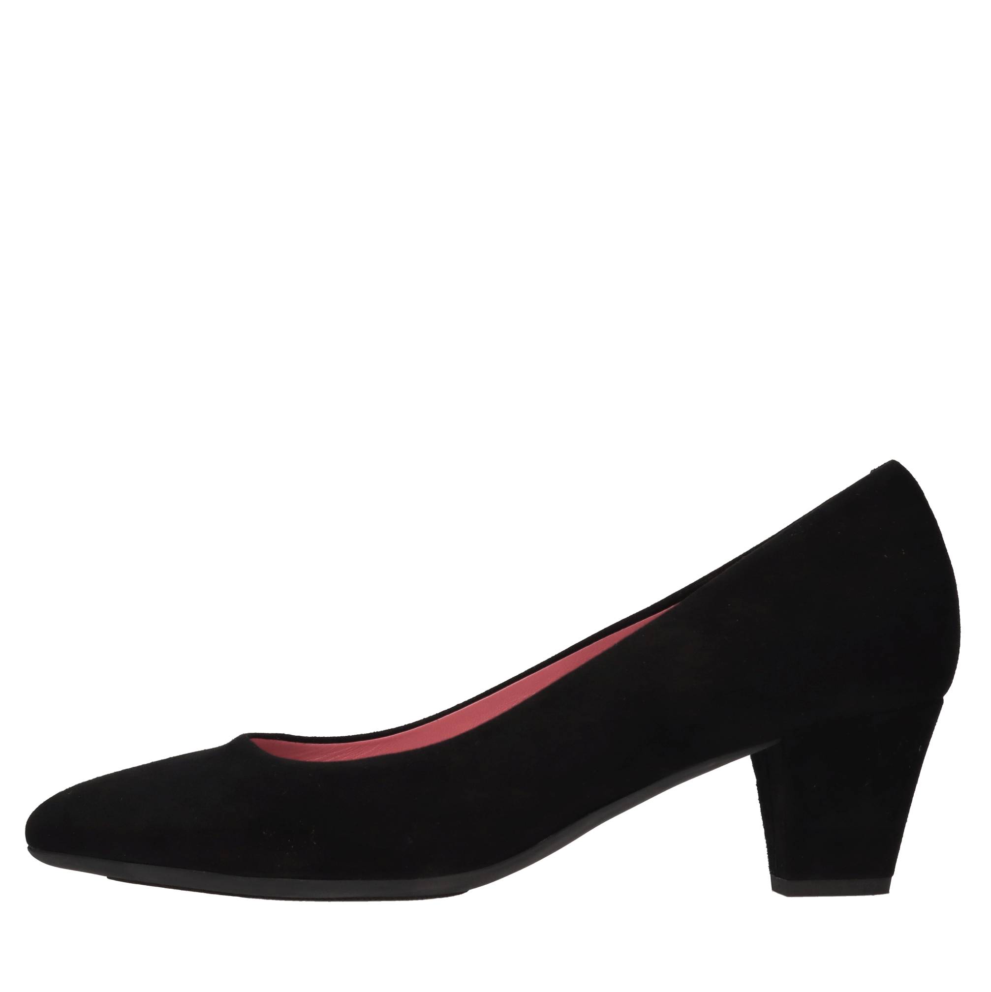 Pas De Rouge Chaussures avec talon noir