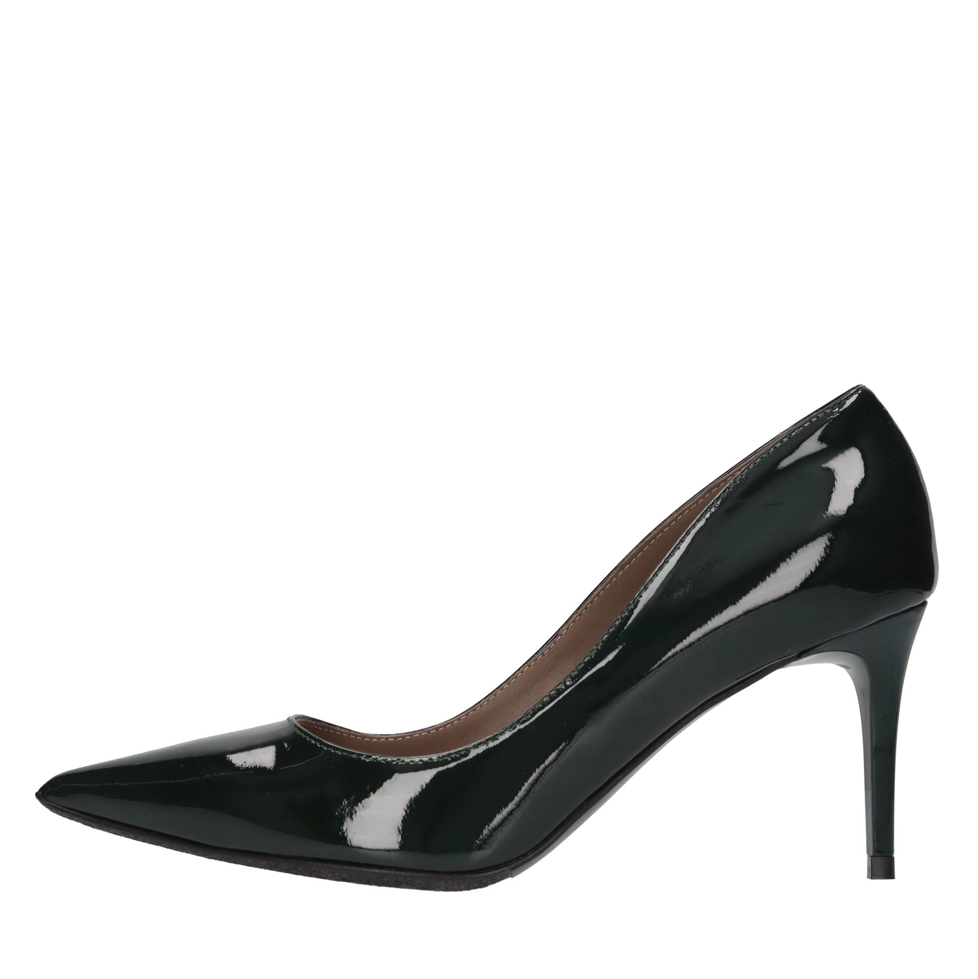 Bruglia Schuhe mit grünem Absatz