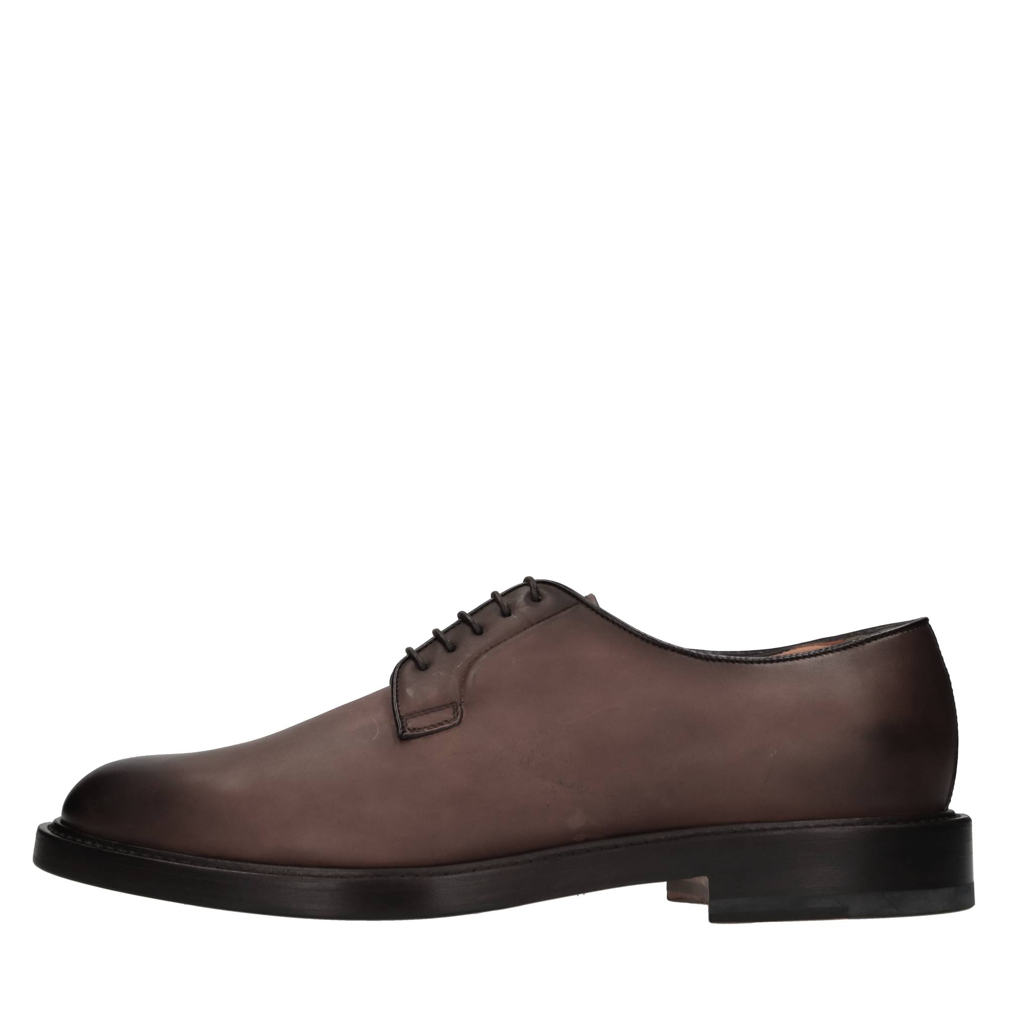 Santoni Lage schoenen Bruin