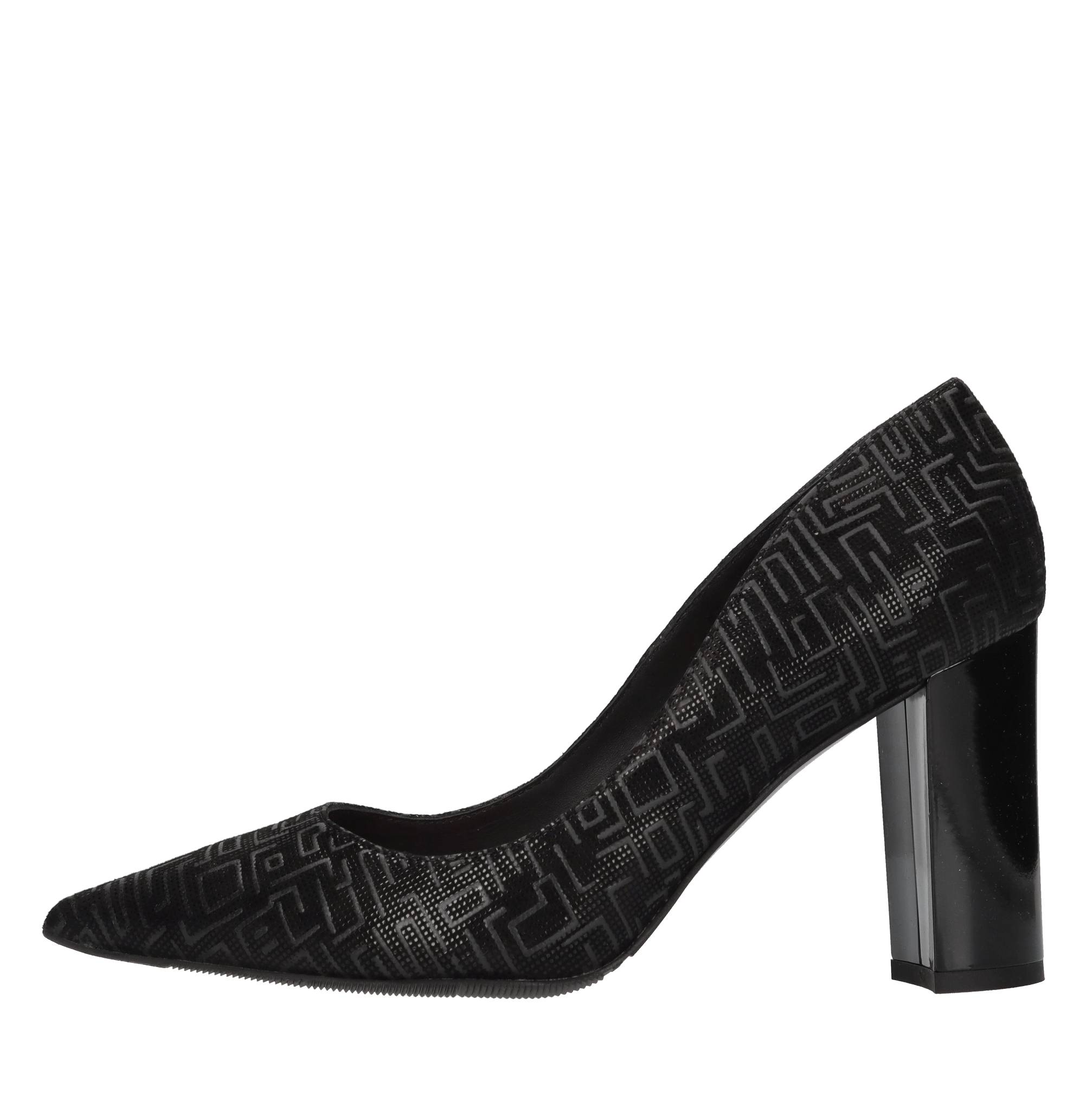 Bruglia Scarpe con Tacco Nero