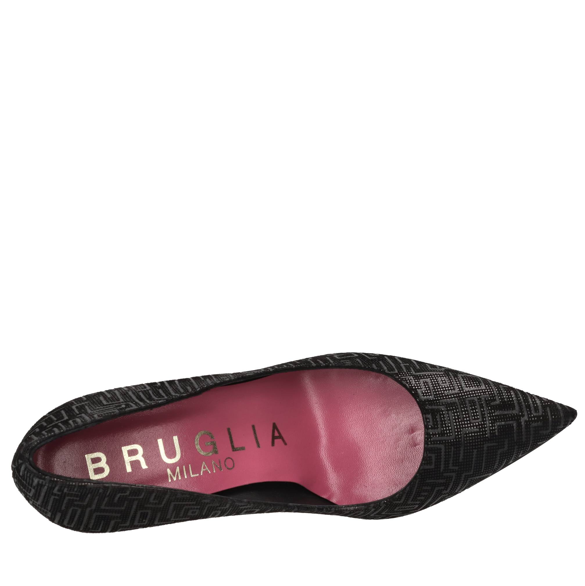 Bruglia Scarpe con Tacco Nero