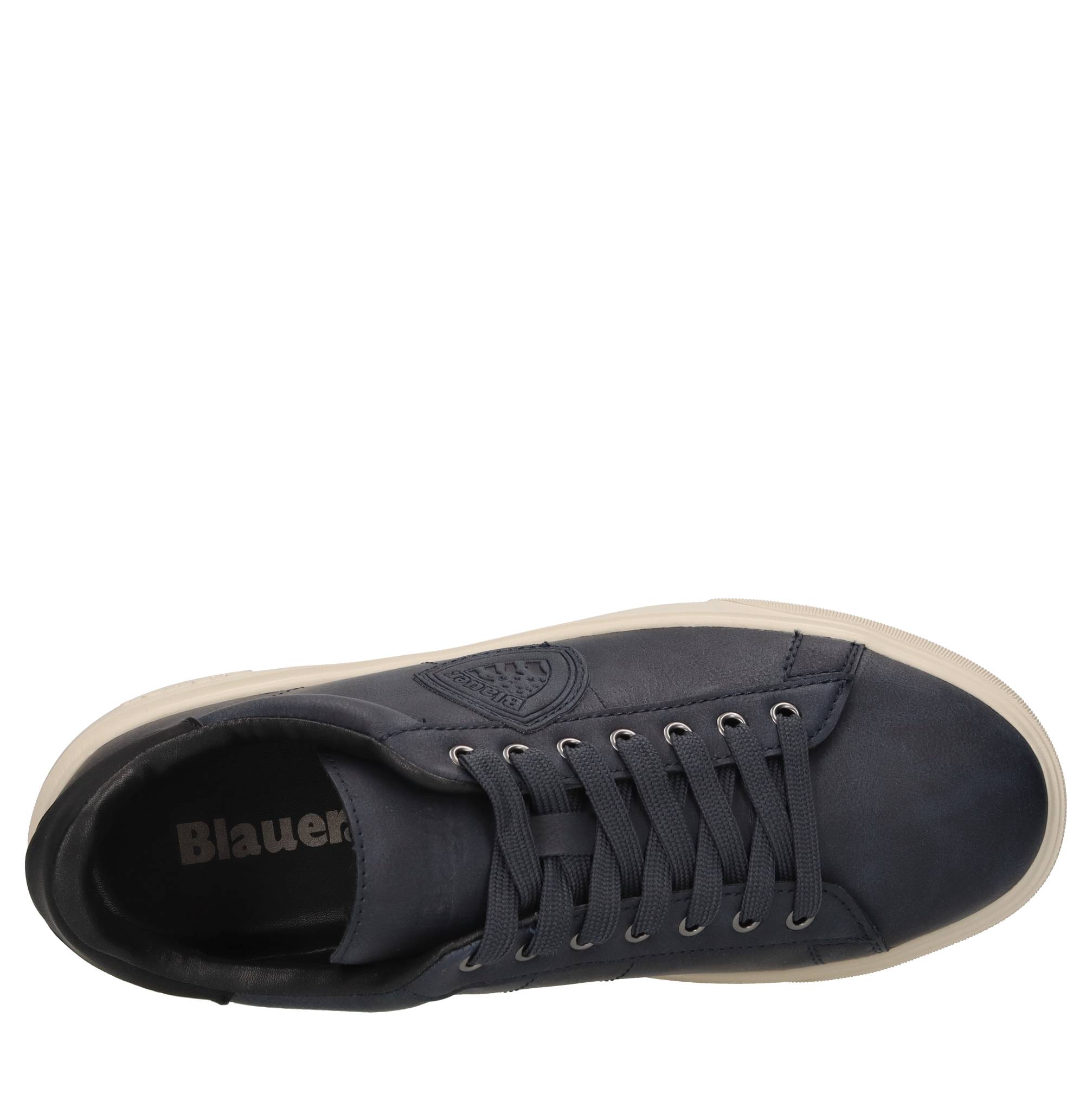 Blauer Sneakers