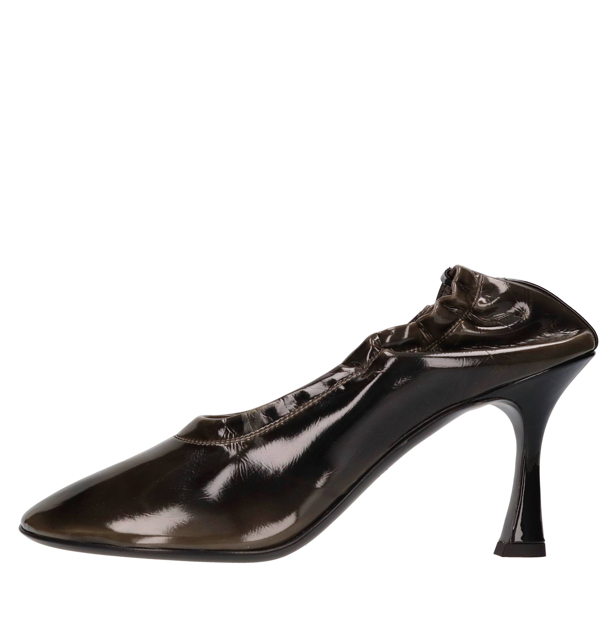 3JUIN Scarpe con Tacco Marrone