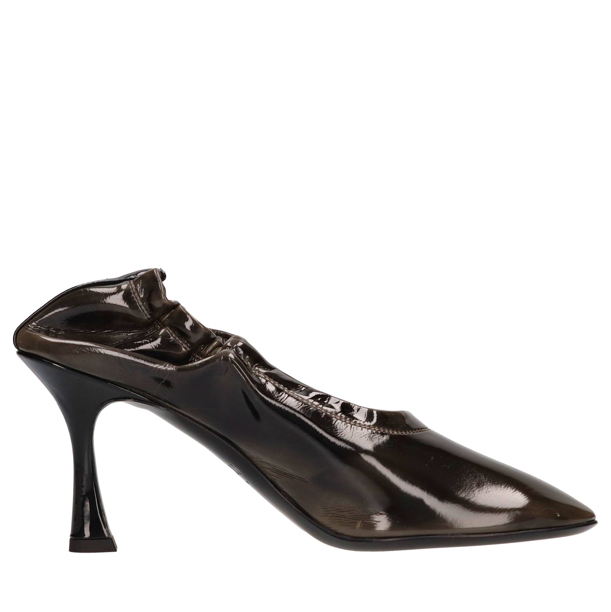 3JUIN Scarpe con Tacco Marrone