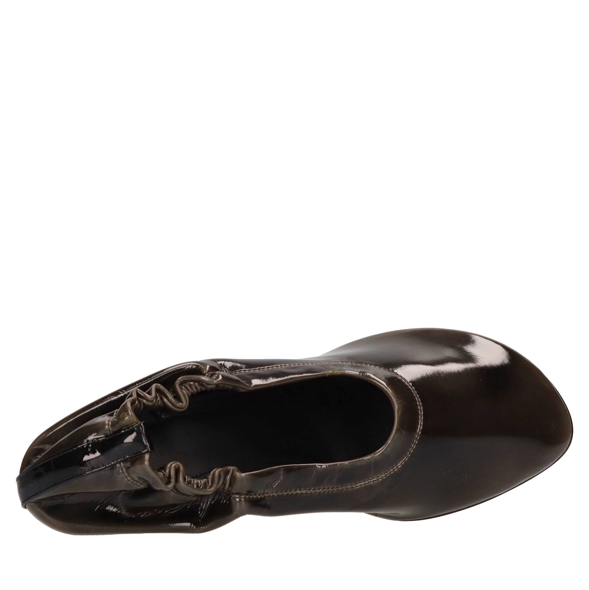 3JUIN Scarpe con Tacco Marrone