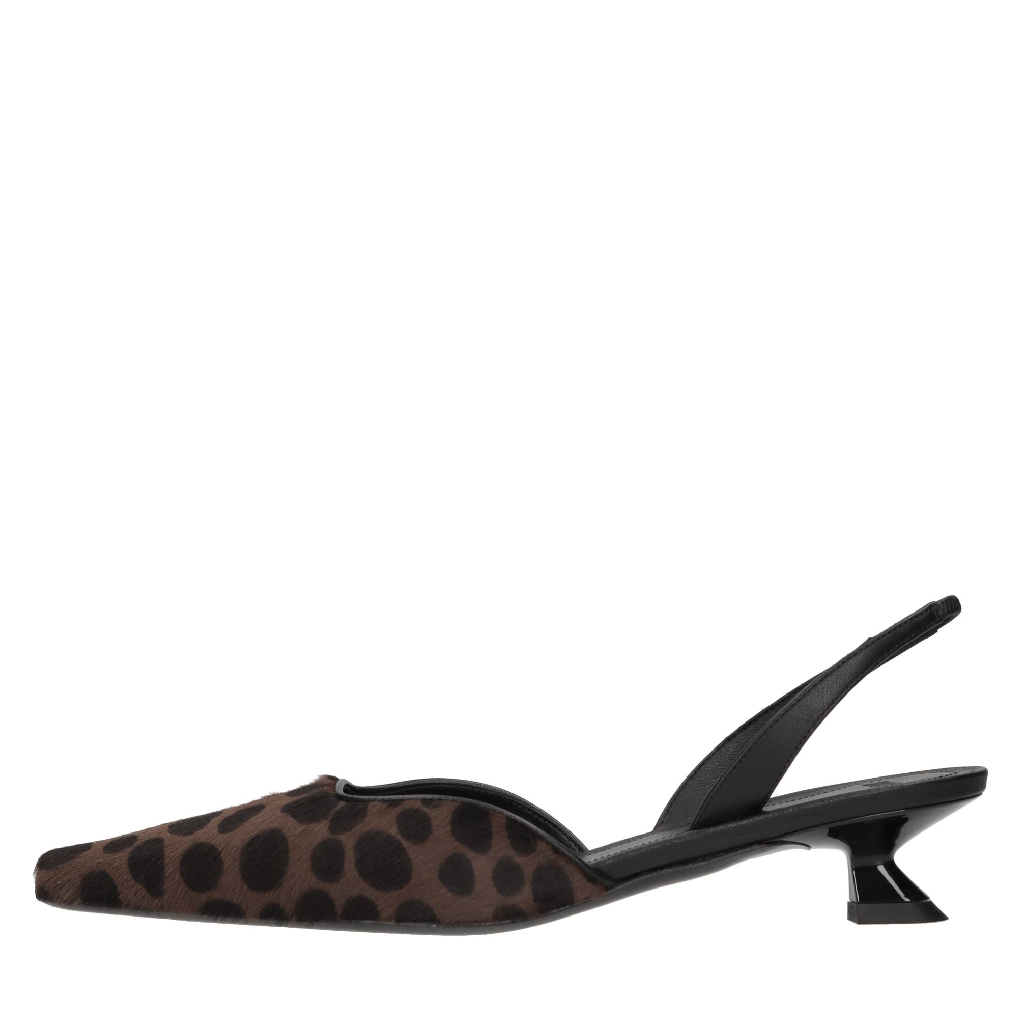 3JUIN Scarpe con Tacco Animalier