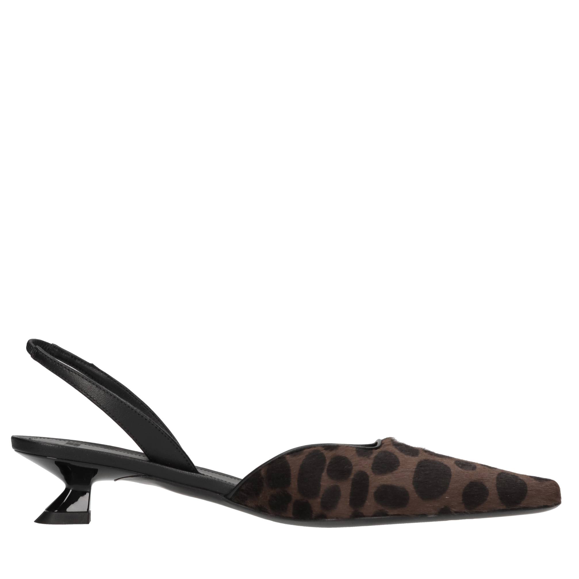 3JUIN Scarpe con Tacco Animalier