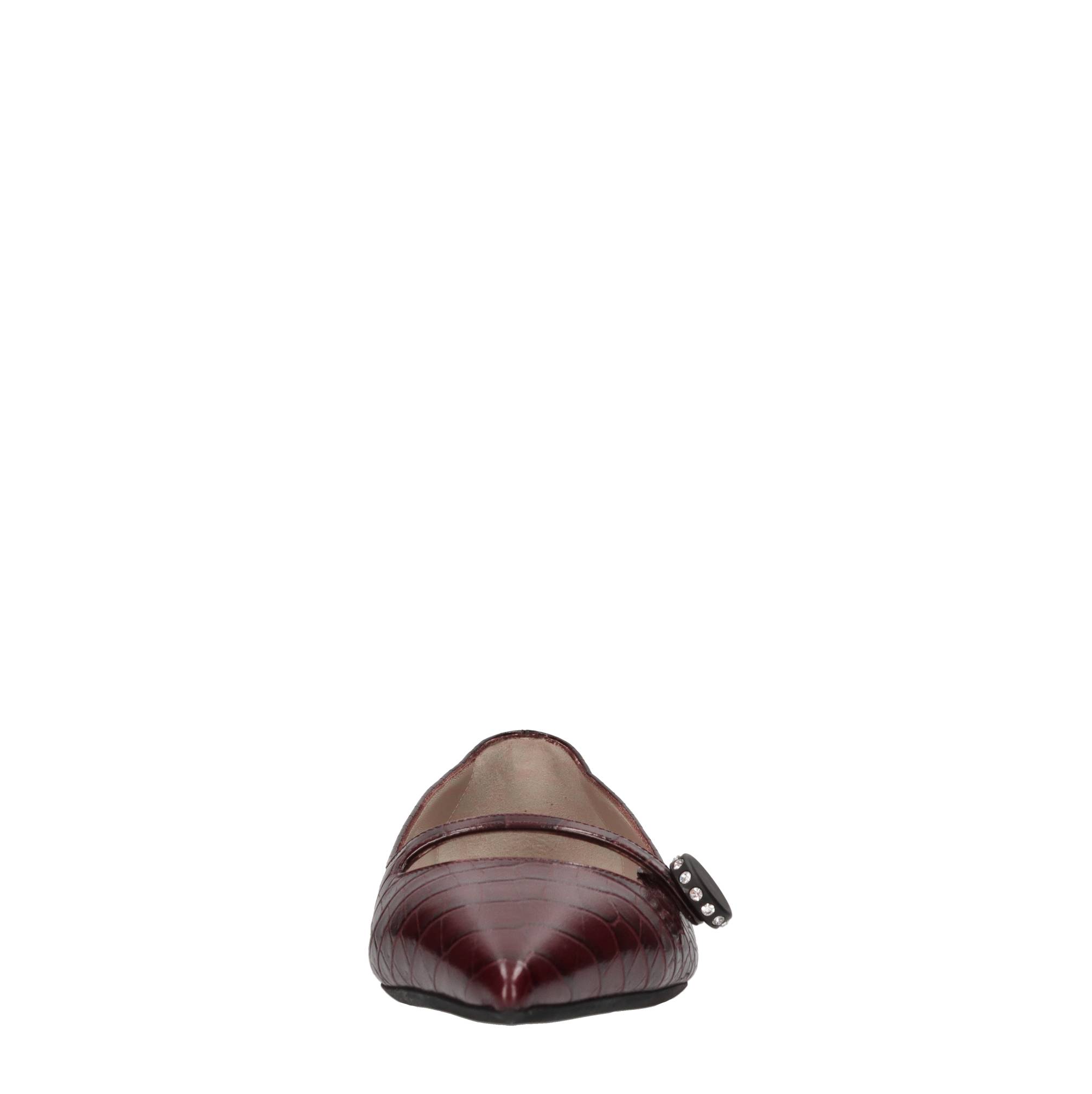 N°21 Lage schoenen Bordeaux