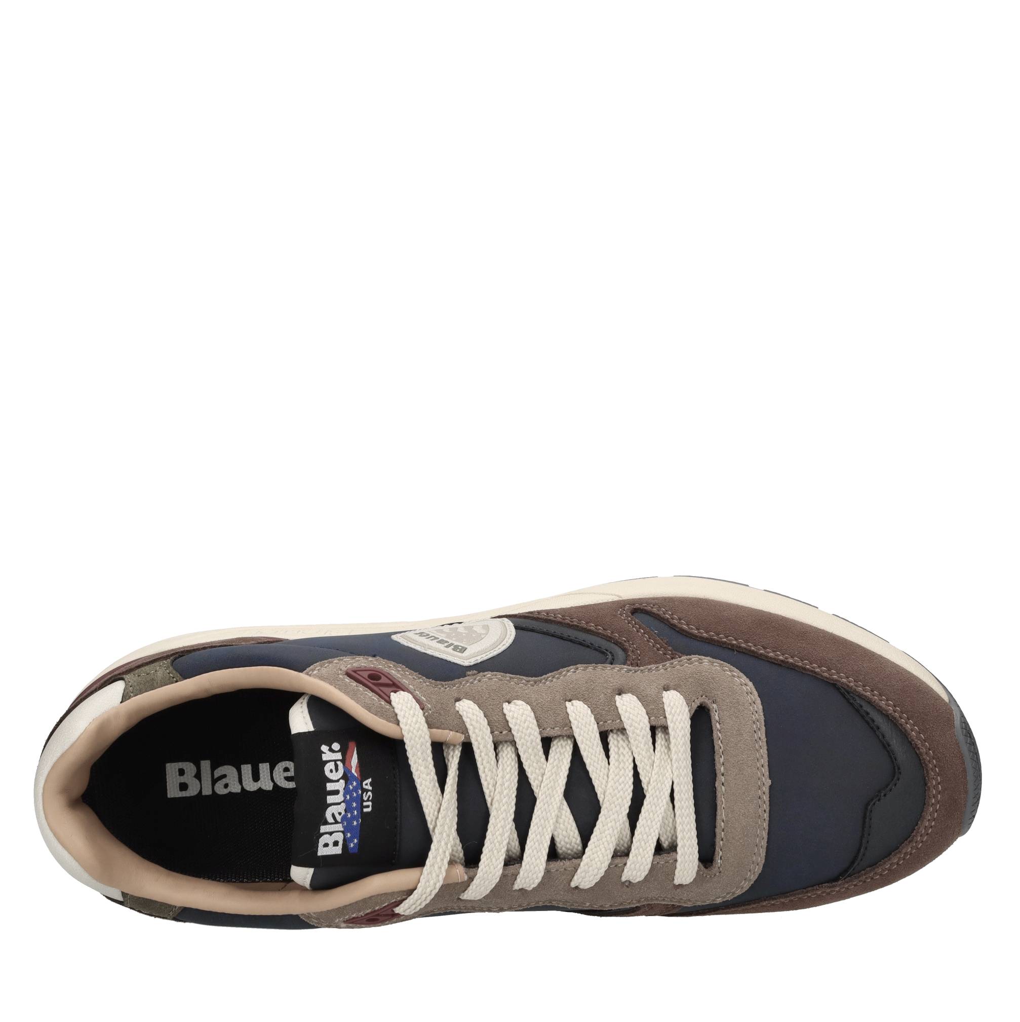 Blauer Sneakers