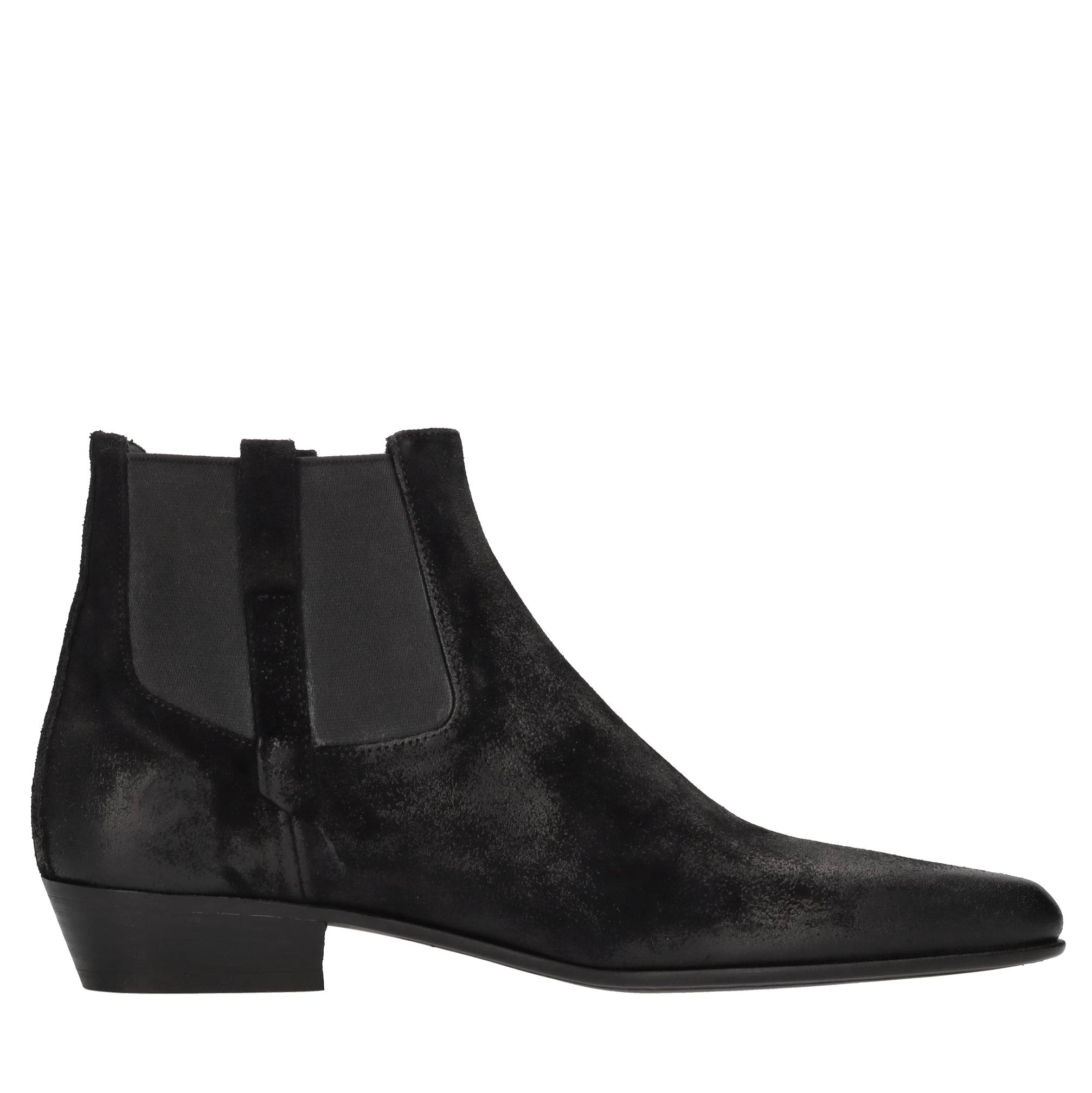 Pantanetti Stiefel schwarz