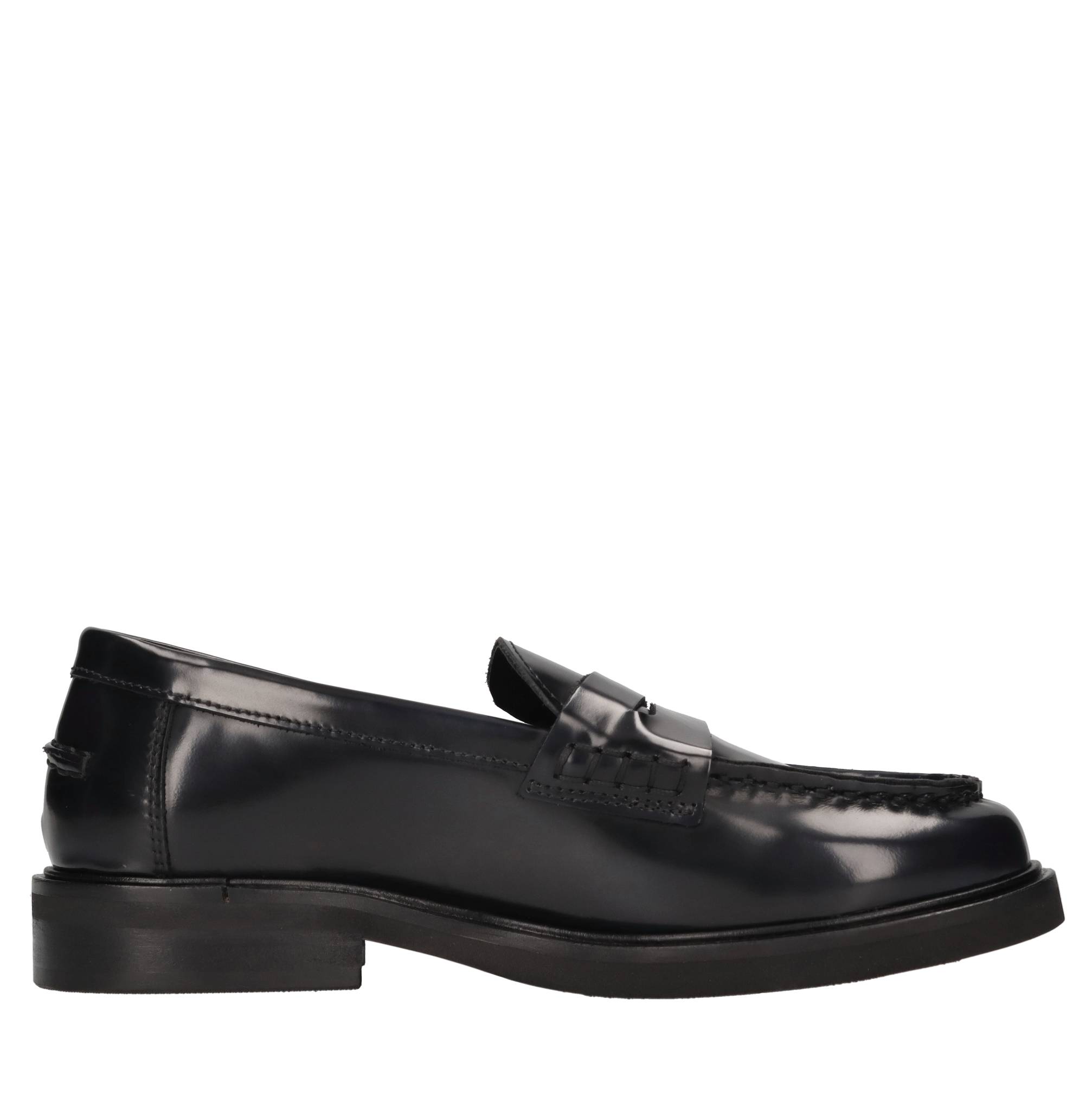 Poesie Veneziane Lage schoenen blauw
