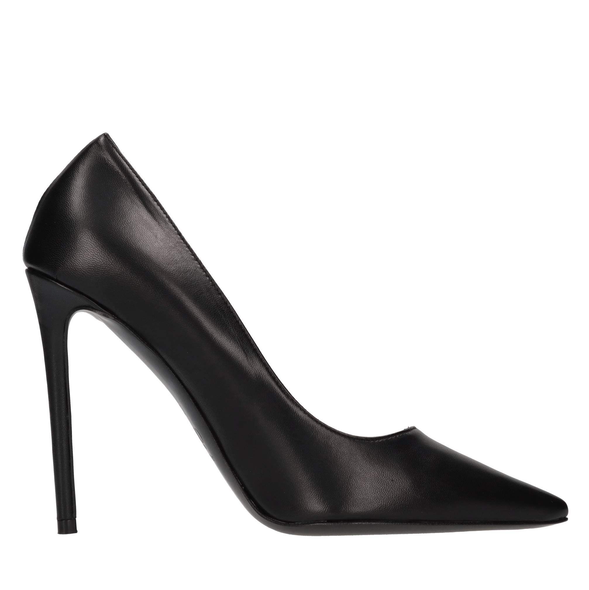 Wo Milano Zapatos con tacón negro