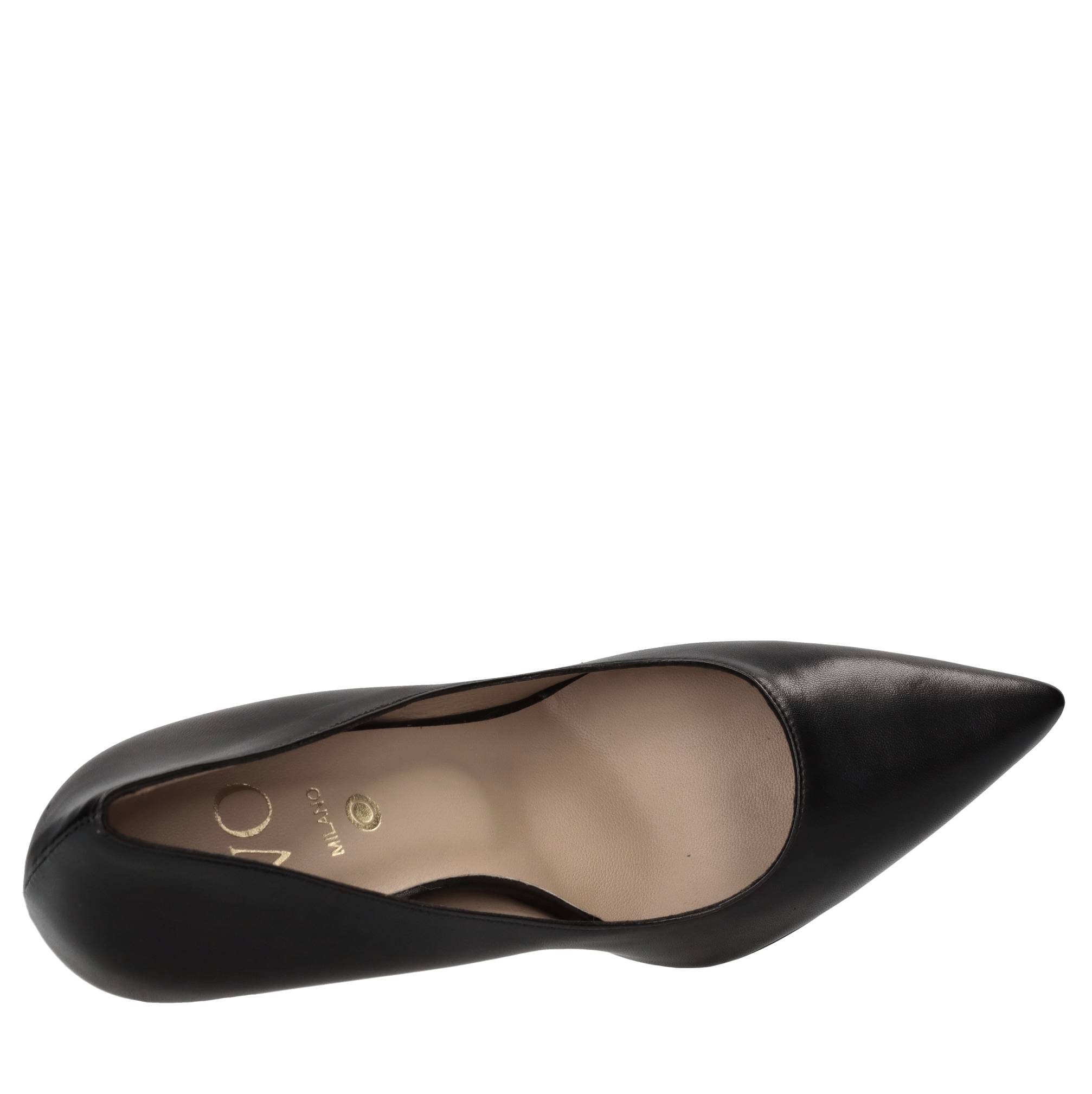 Wo Milano Zapatos con tacón negro