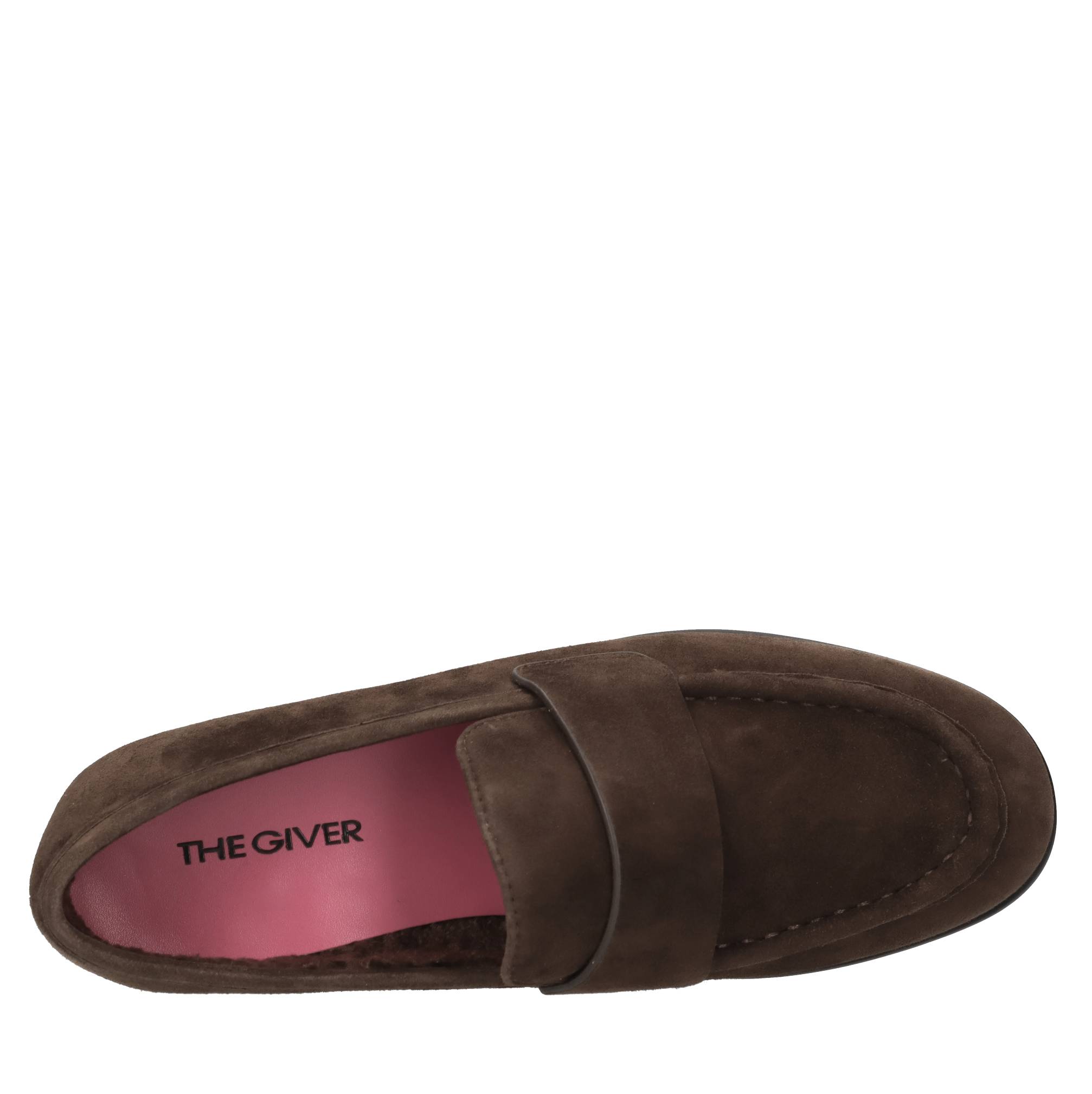 THE GIVER Scarpe basse Testa di moro