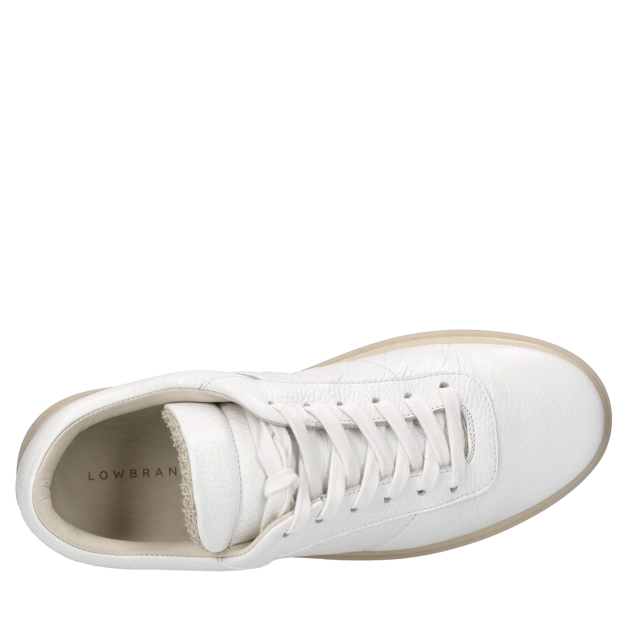 Low Brand Weiße Sneaker