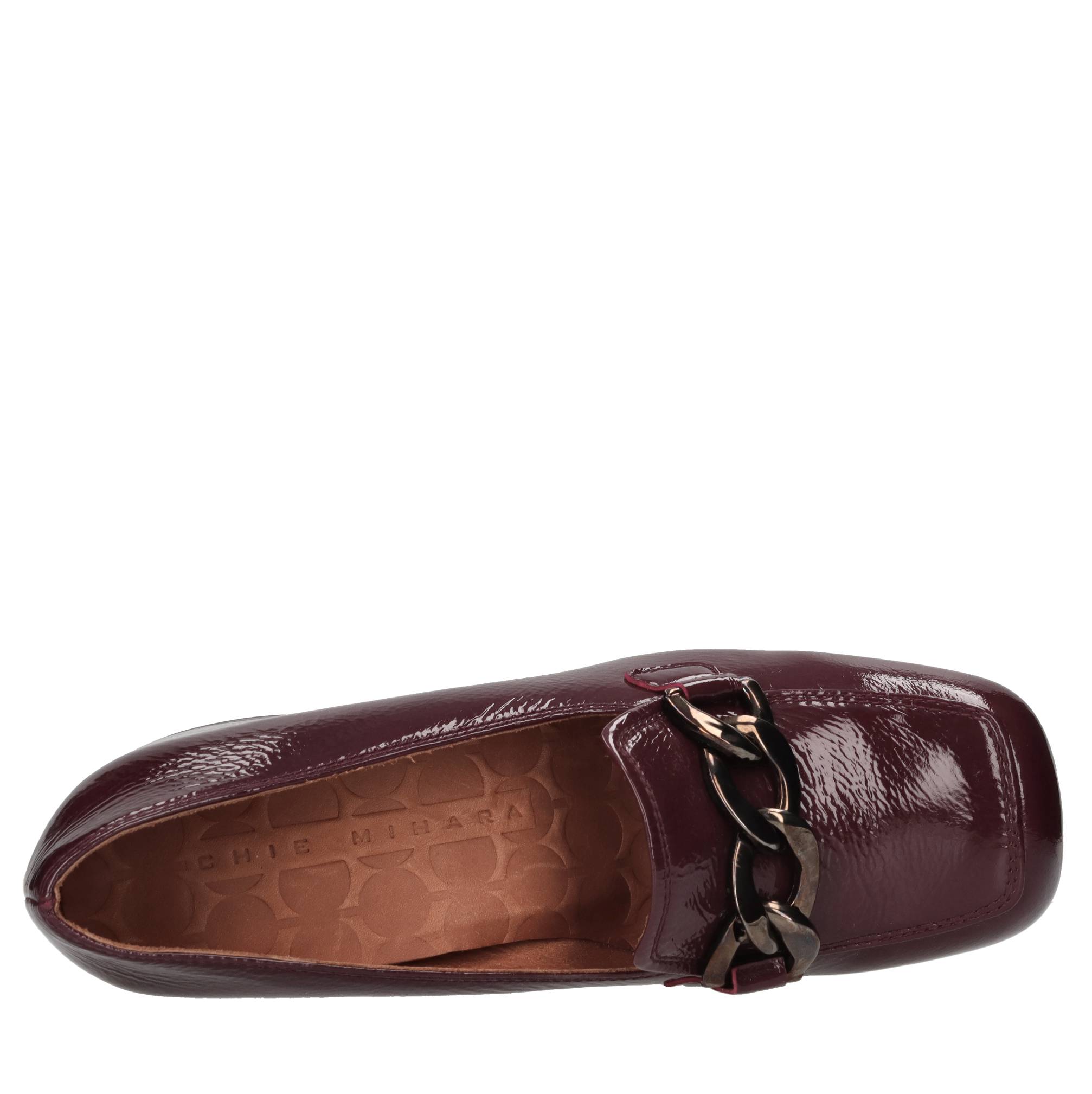 Chie Mihara Lage schoenen Bordeaux