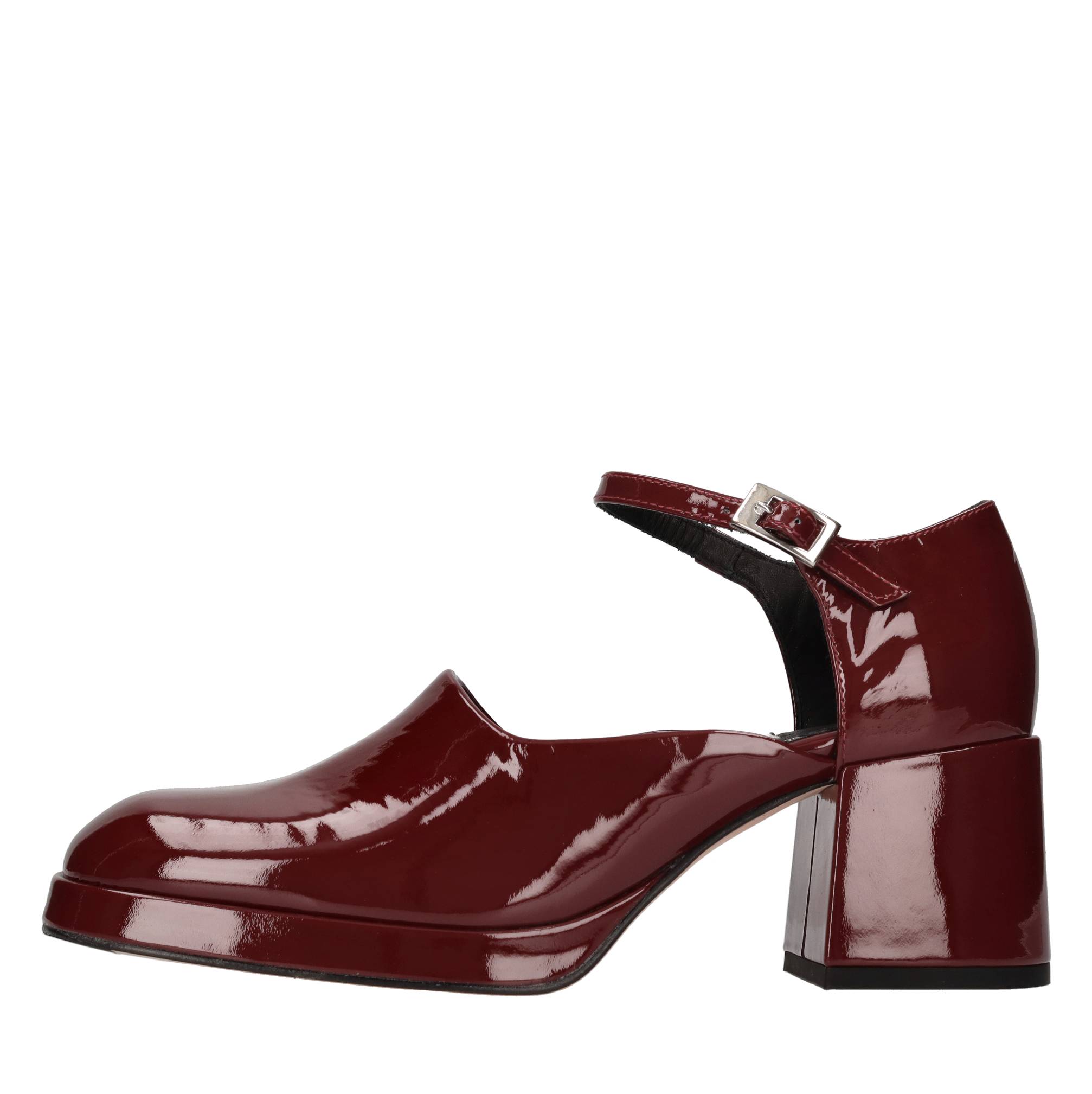 Miista Schuhe mit rotem Absatz