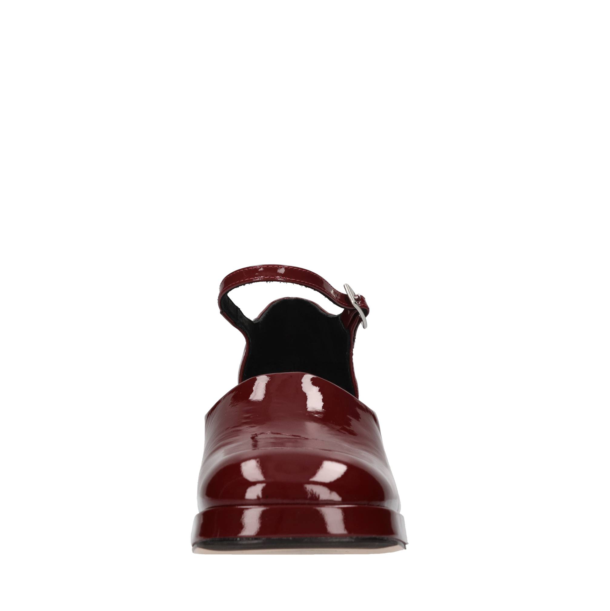 Miista Schuhe mit rotem Absatz